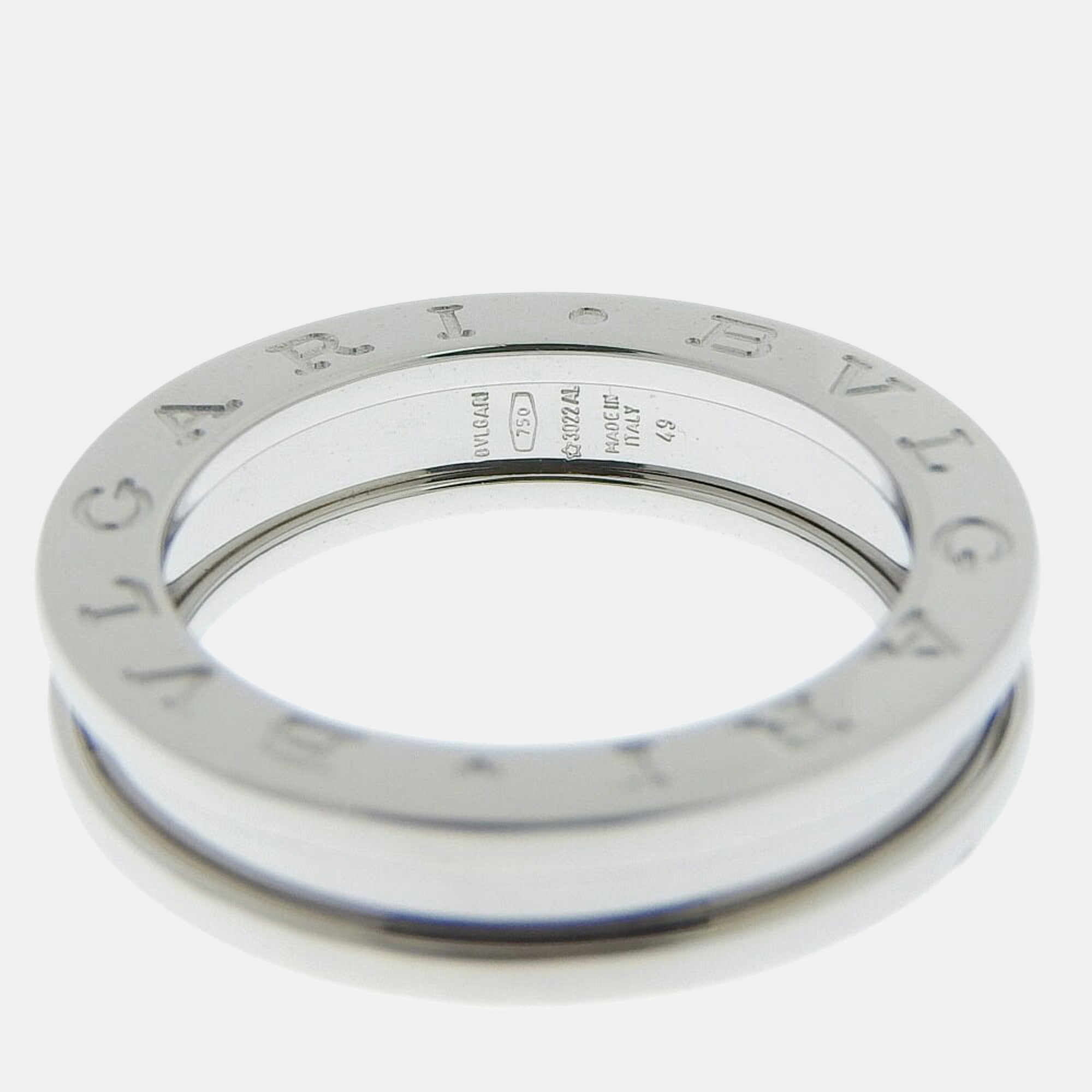 

Bvlgari B.Zero1 18K White Gold Ring EU 49