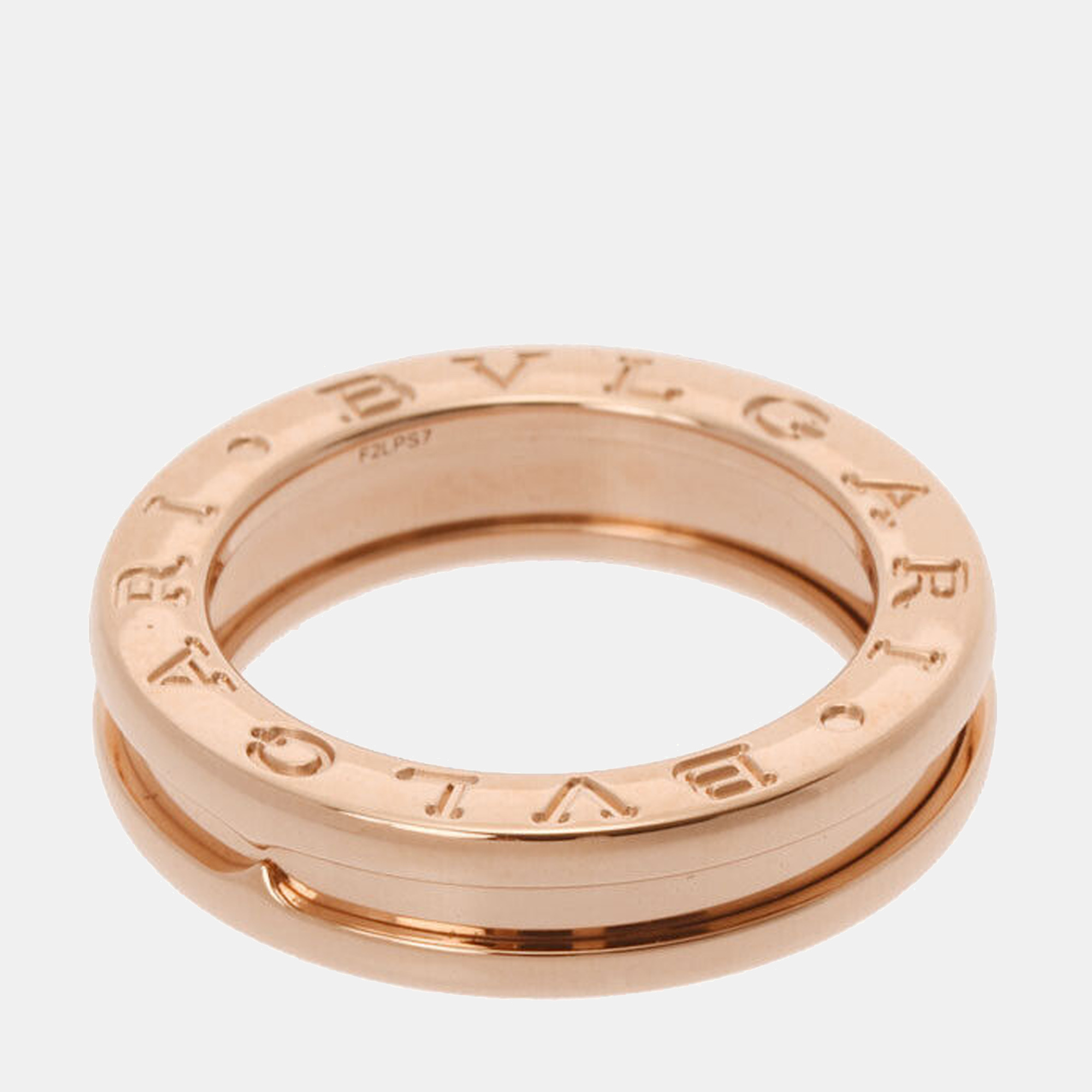 

Bvlgari B.Zero1 One Band 18K Rose Gold Ring EU 48