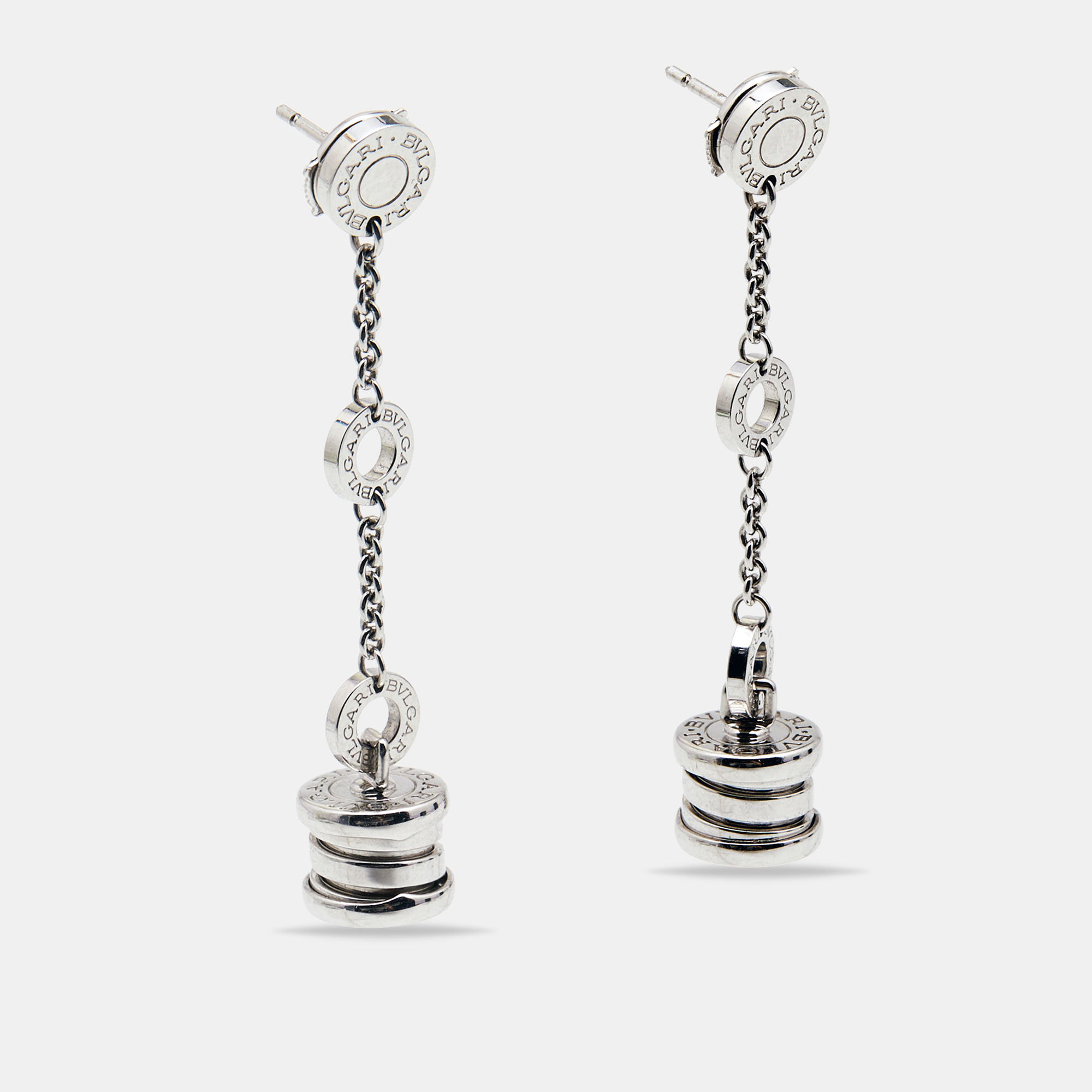 

Bvlgari B.Zero1 18K White Gold Dangle Earrings