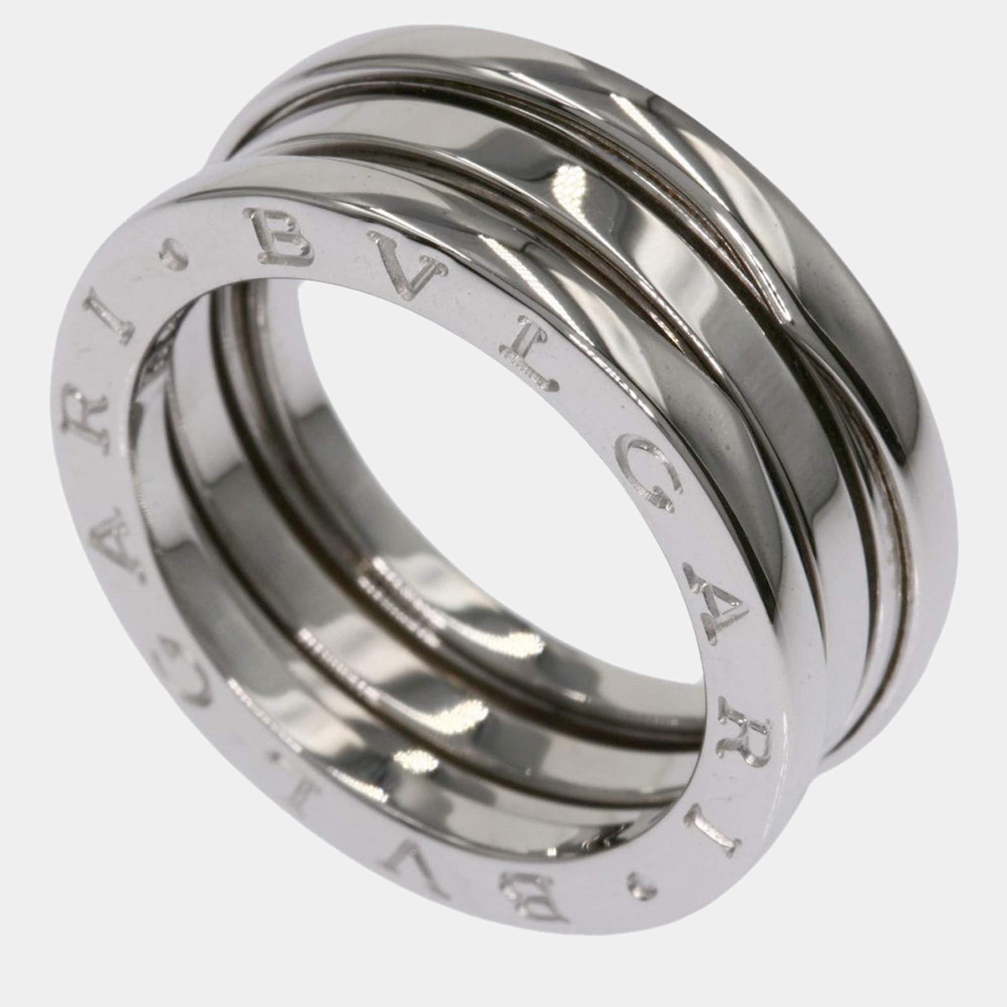 

Bvlgari B.Zero1 3-Band 18K White Gold Ring EU 55