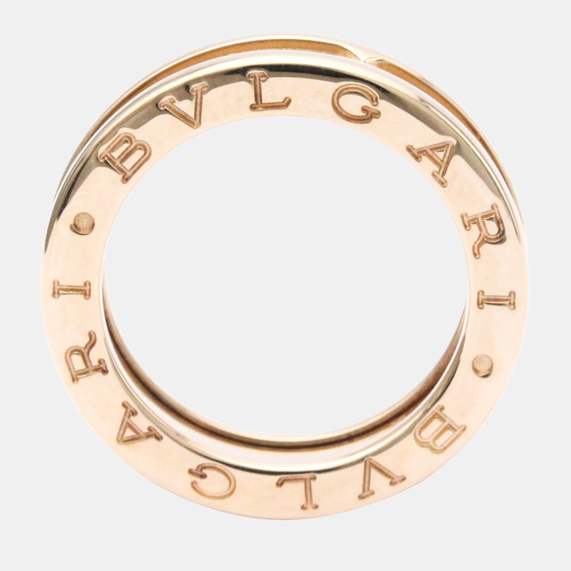 

Bvlgari B.Zero1 18K Rose Gold Ring EU 50