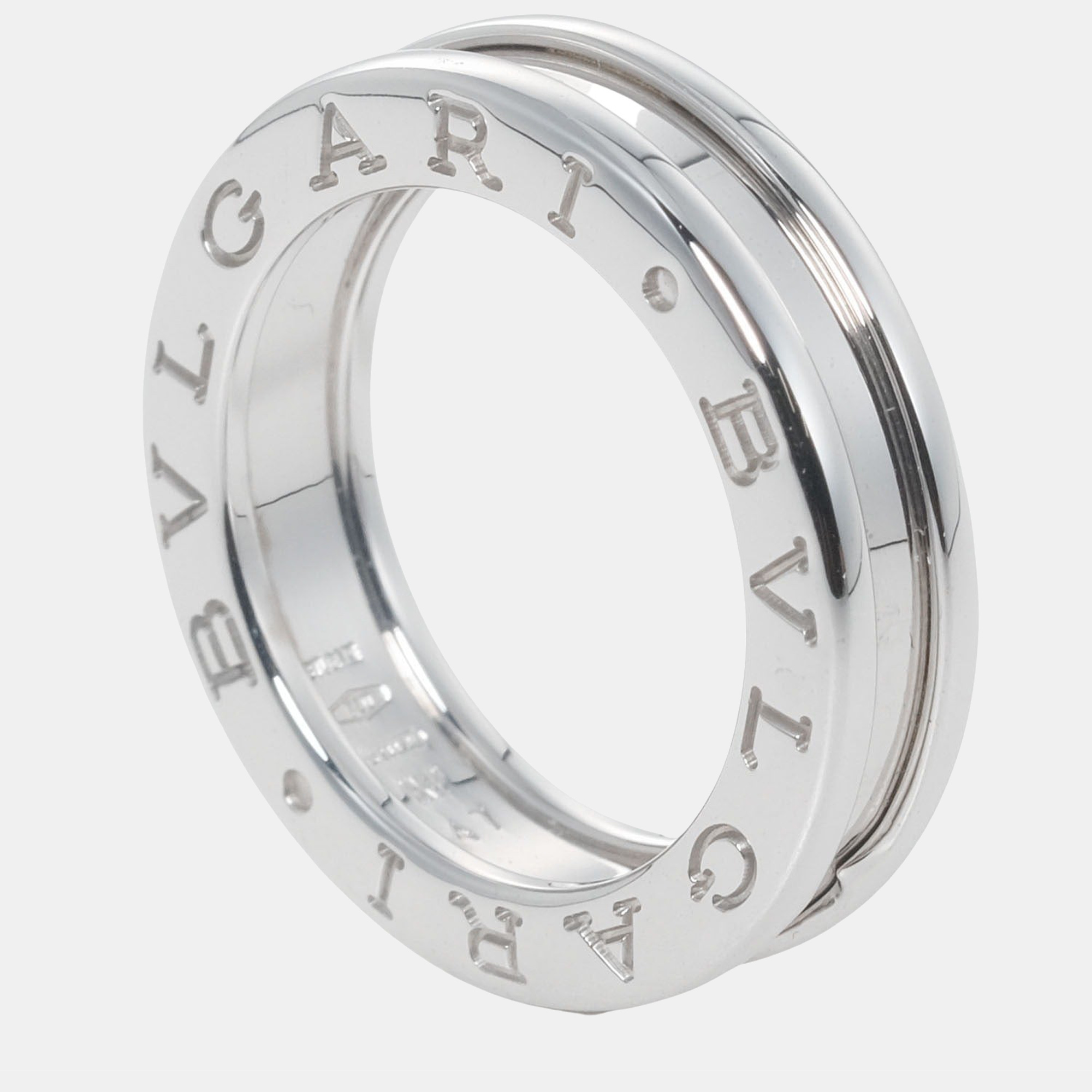 

Bvlgari B.Zero1 18K White Gold Ring EU 47