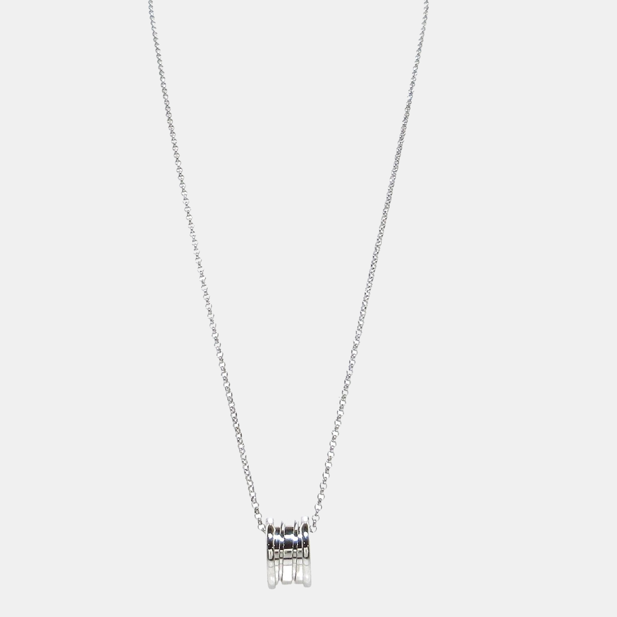 

Bvlgari B.Zero1 18K White Gold Necklace