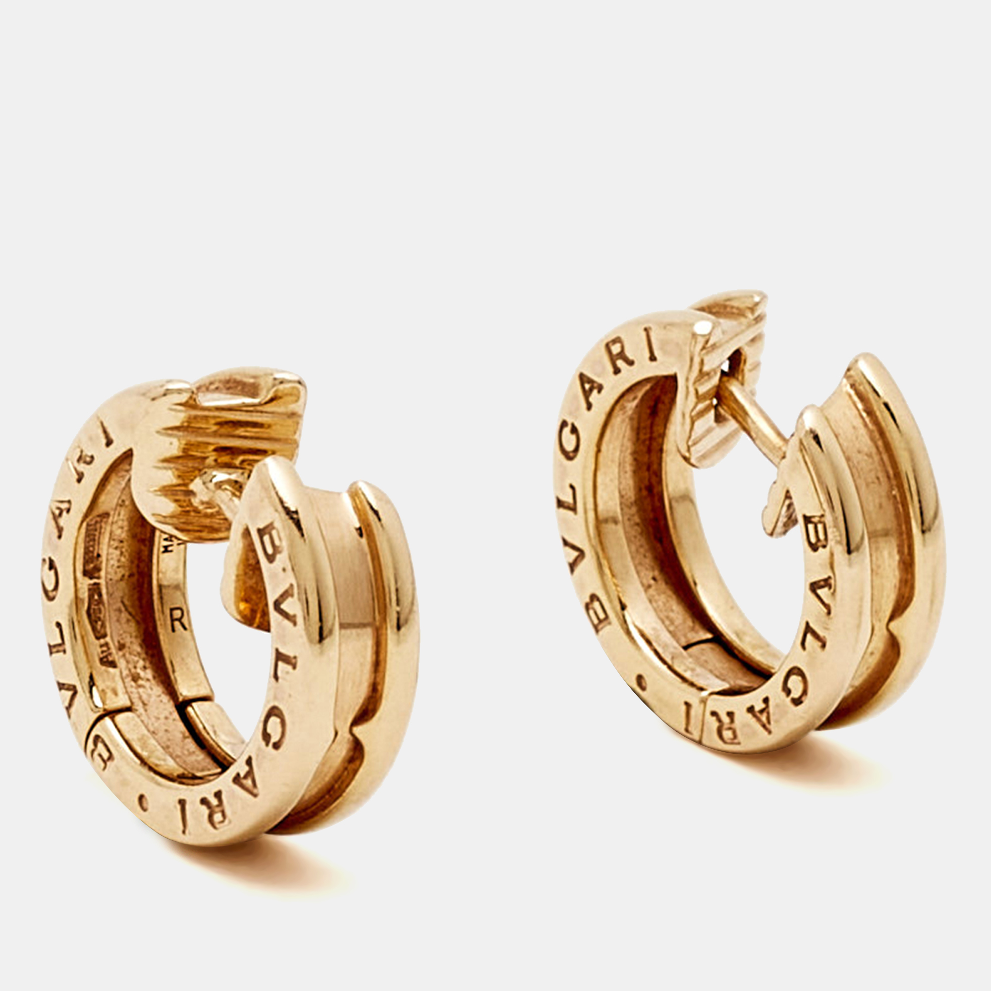 

Bvlgari B.Zero1 18k Rose Gold Earrings