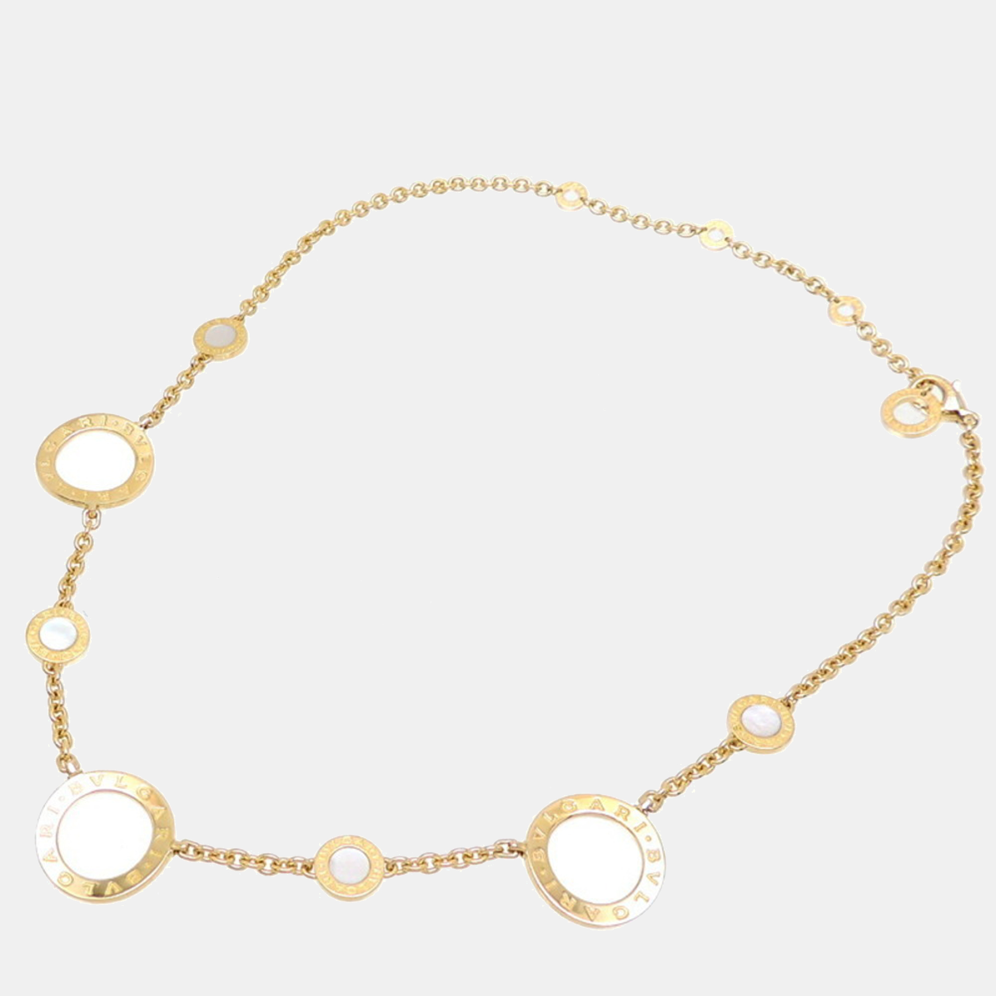 

Bvlgari 18K Yellow Gold Mother of Pearl Necklace