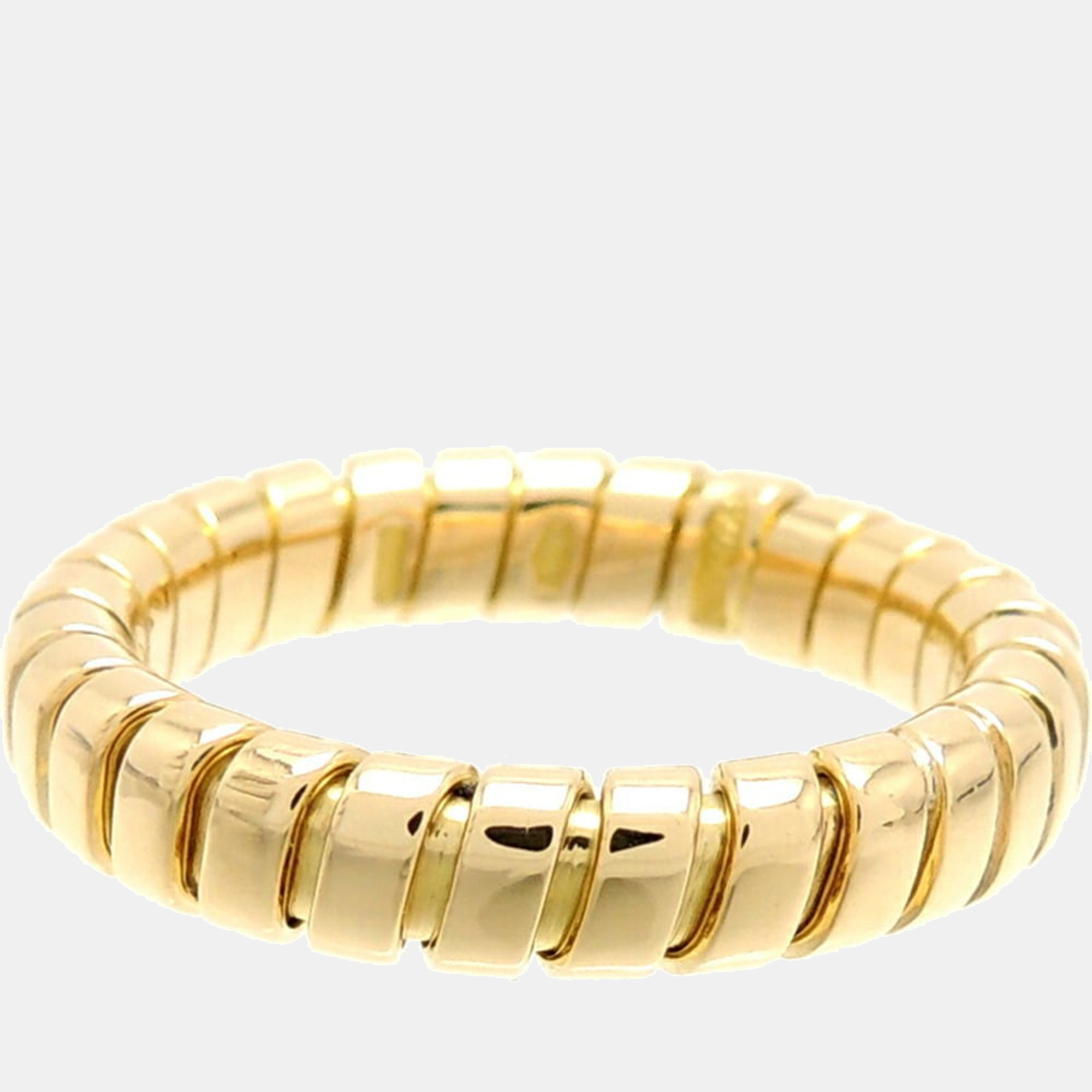 

Bvlgari Tubogas 18K Yellow Gold Ring EU 52