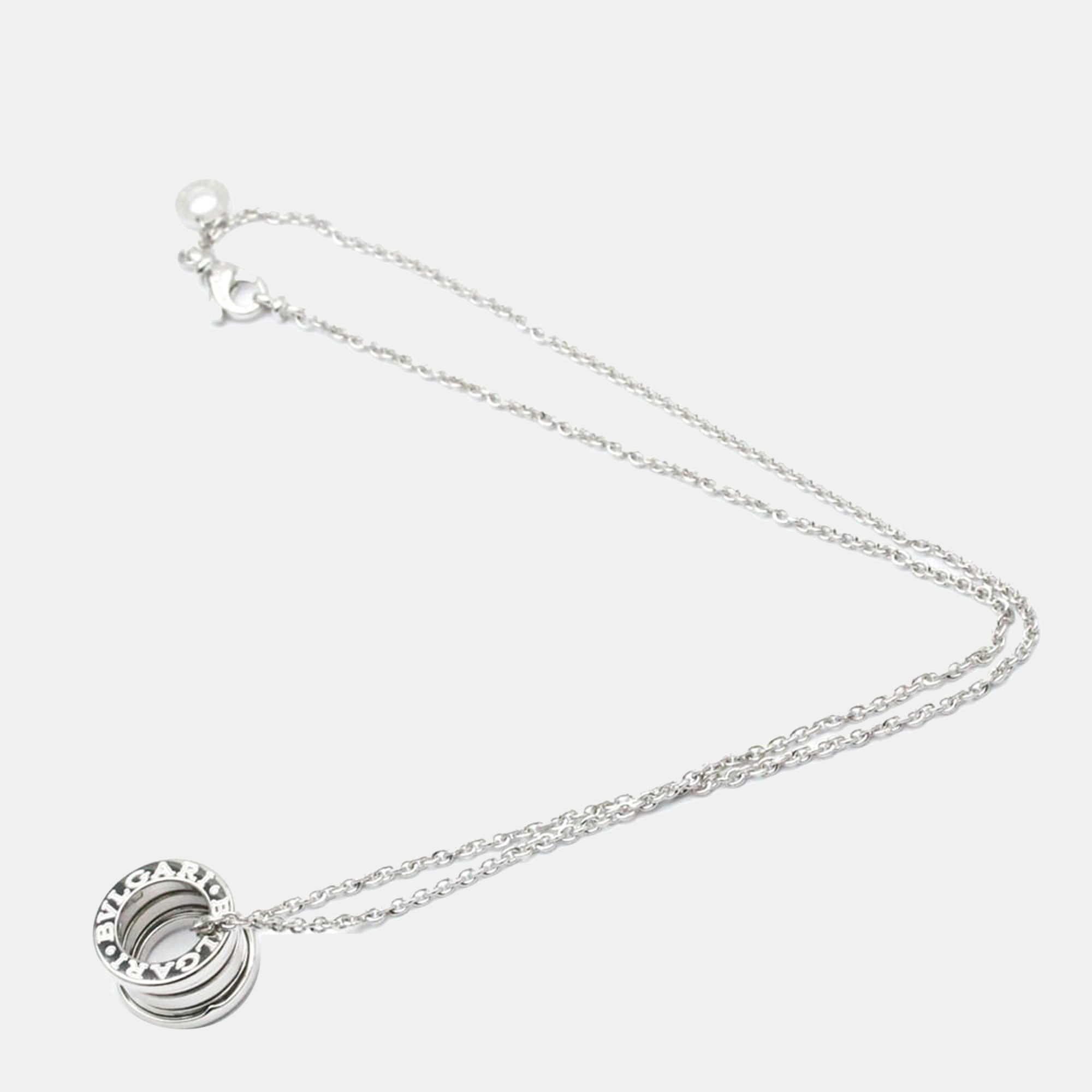 

Bvlgari B.Zero1 18K White Gold Necklace