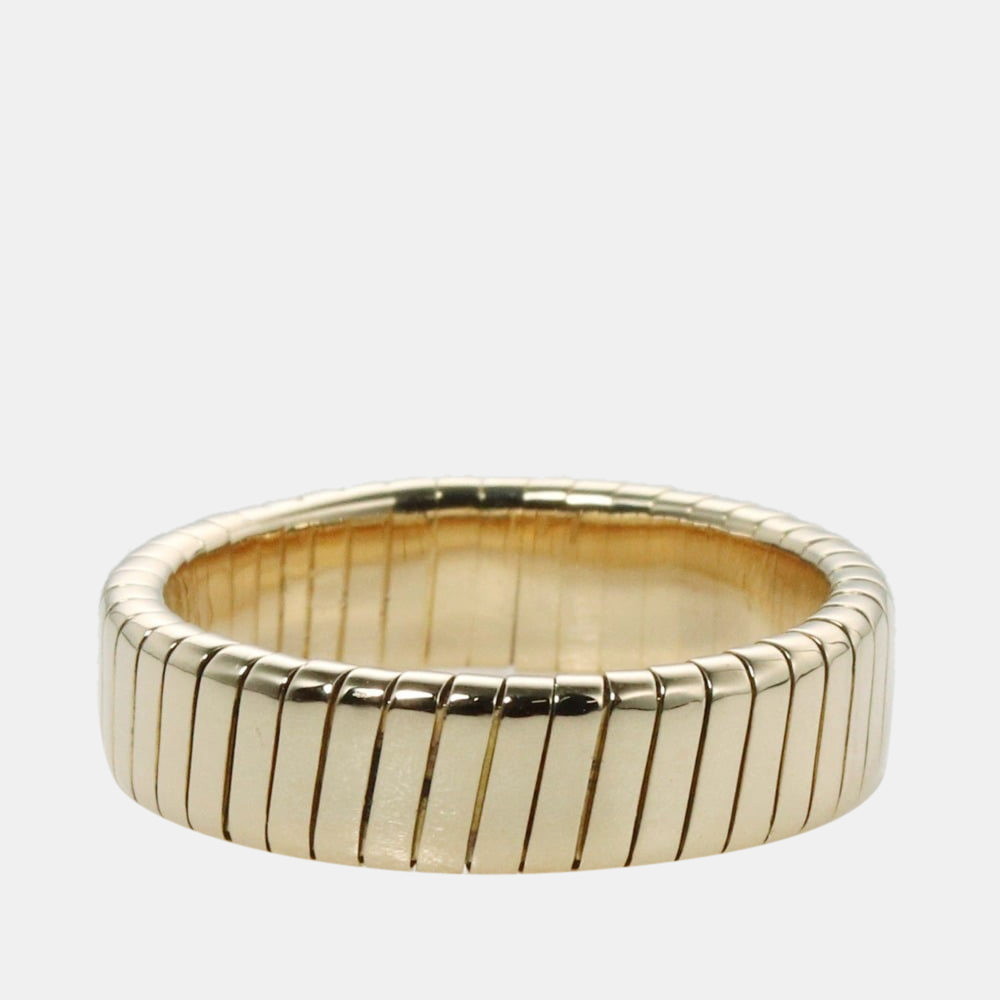 

Bvlgari Tubogas 18K Yellow Gold Ring EU 56