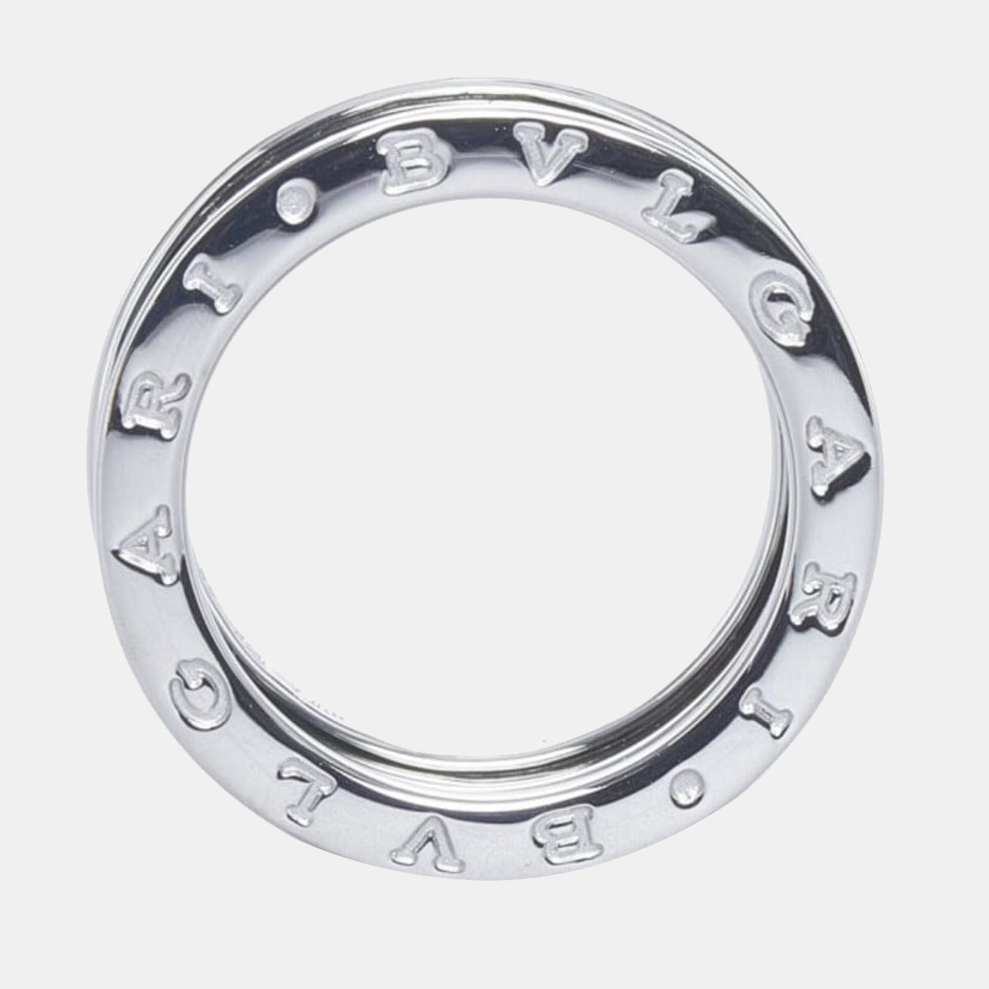 

Bvlgari B.Zero1 18K White Gold Ring EU 48