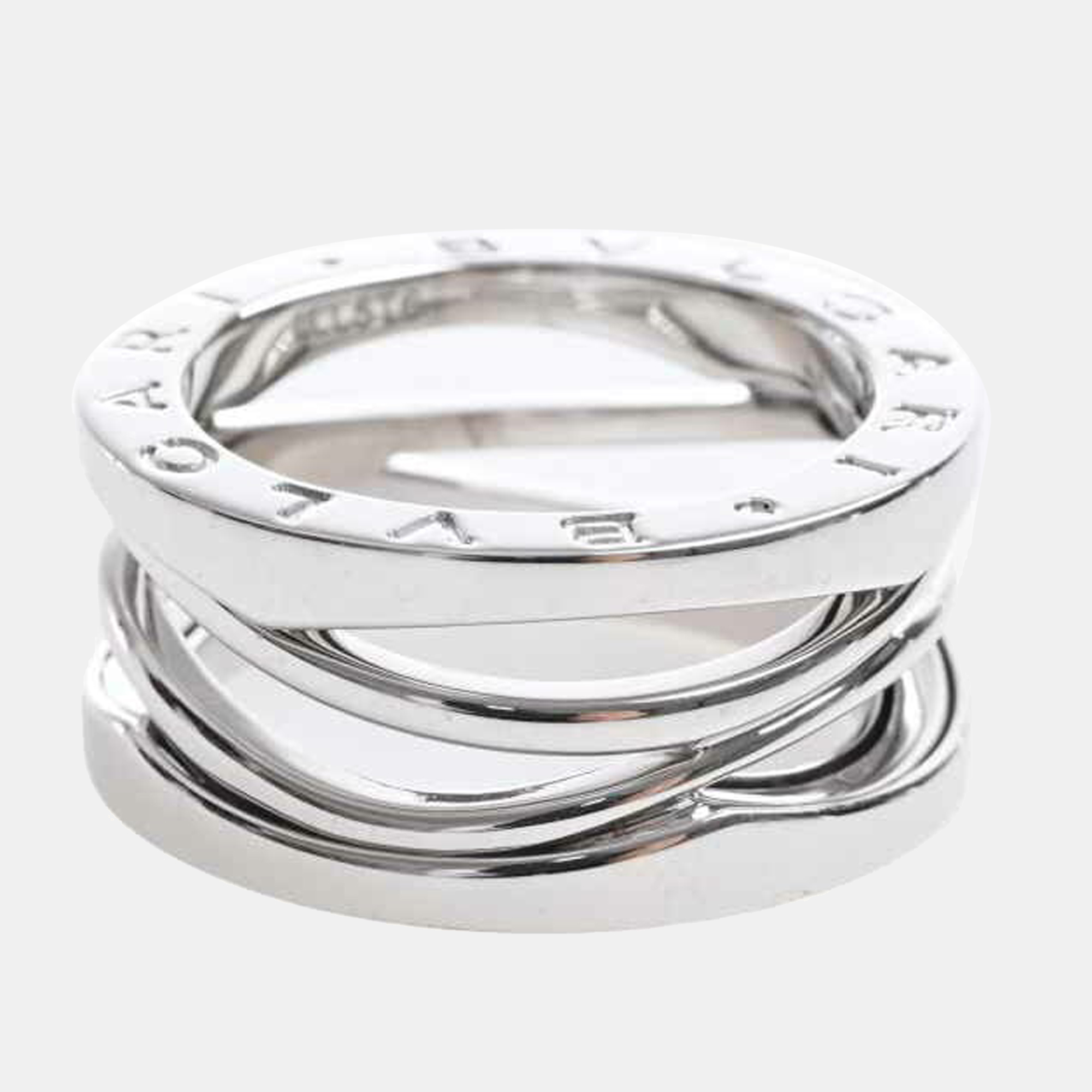 

Bvlgari B.Zero1 18K White Gold Ring EU 50