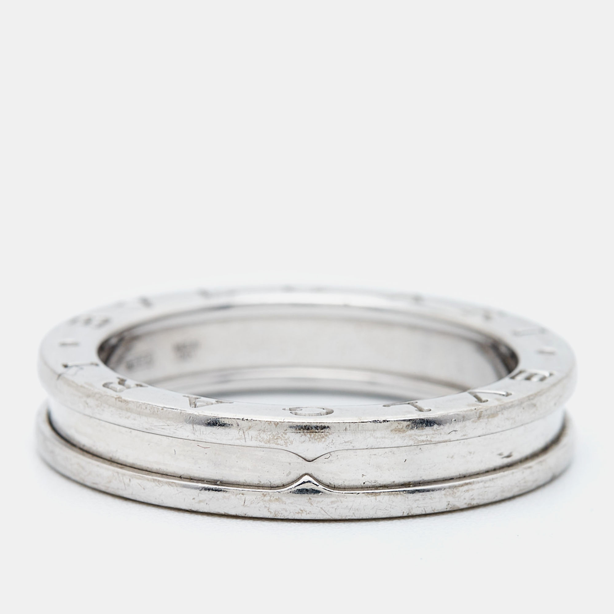 

Bvlgari B.Zero1 1-Band 18k White Gold Ring Size