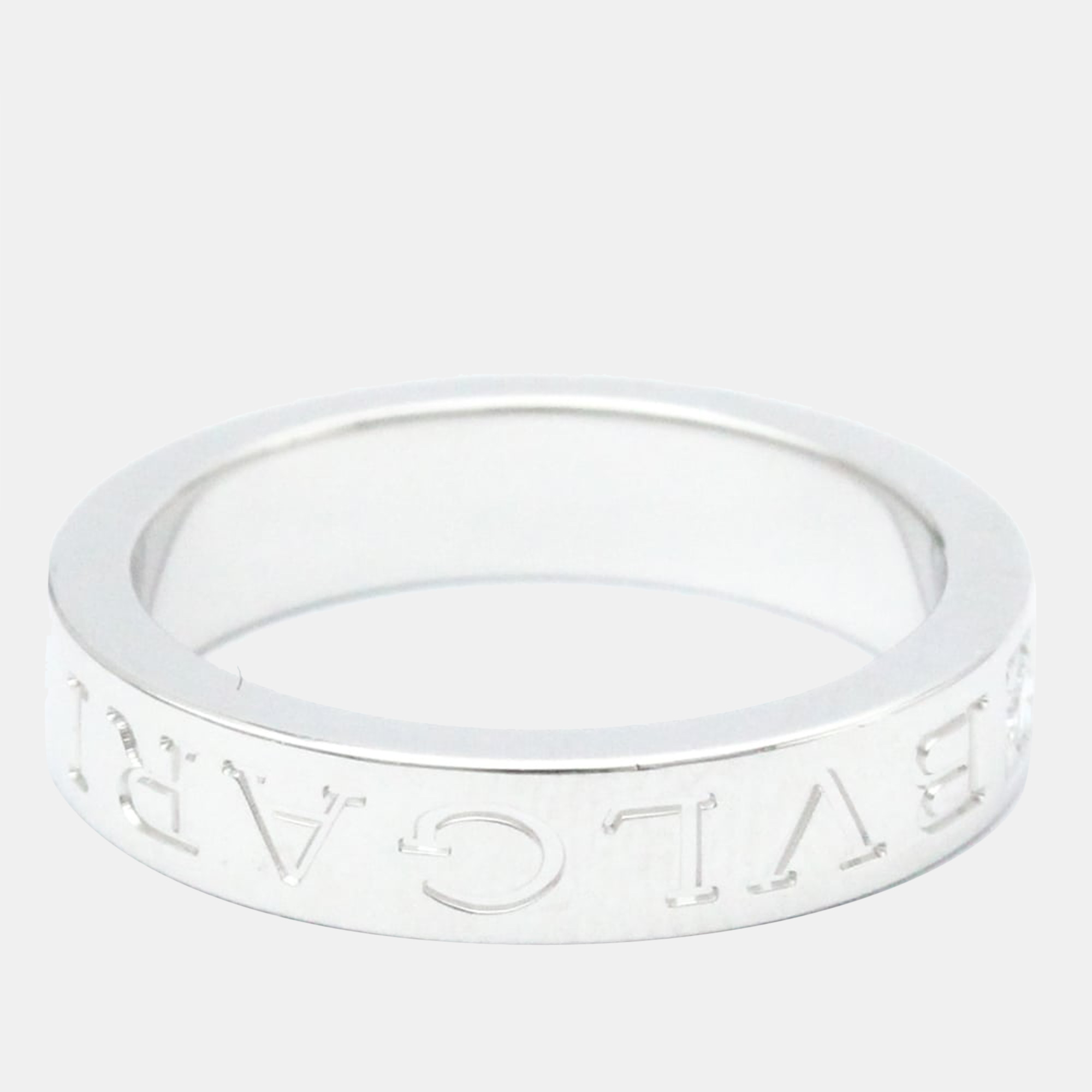 

Bvlgari Bvlgari Bvlgari 18K White Gold Diamond Ring EU 50.5