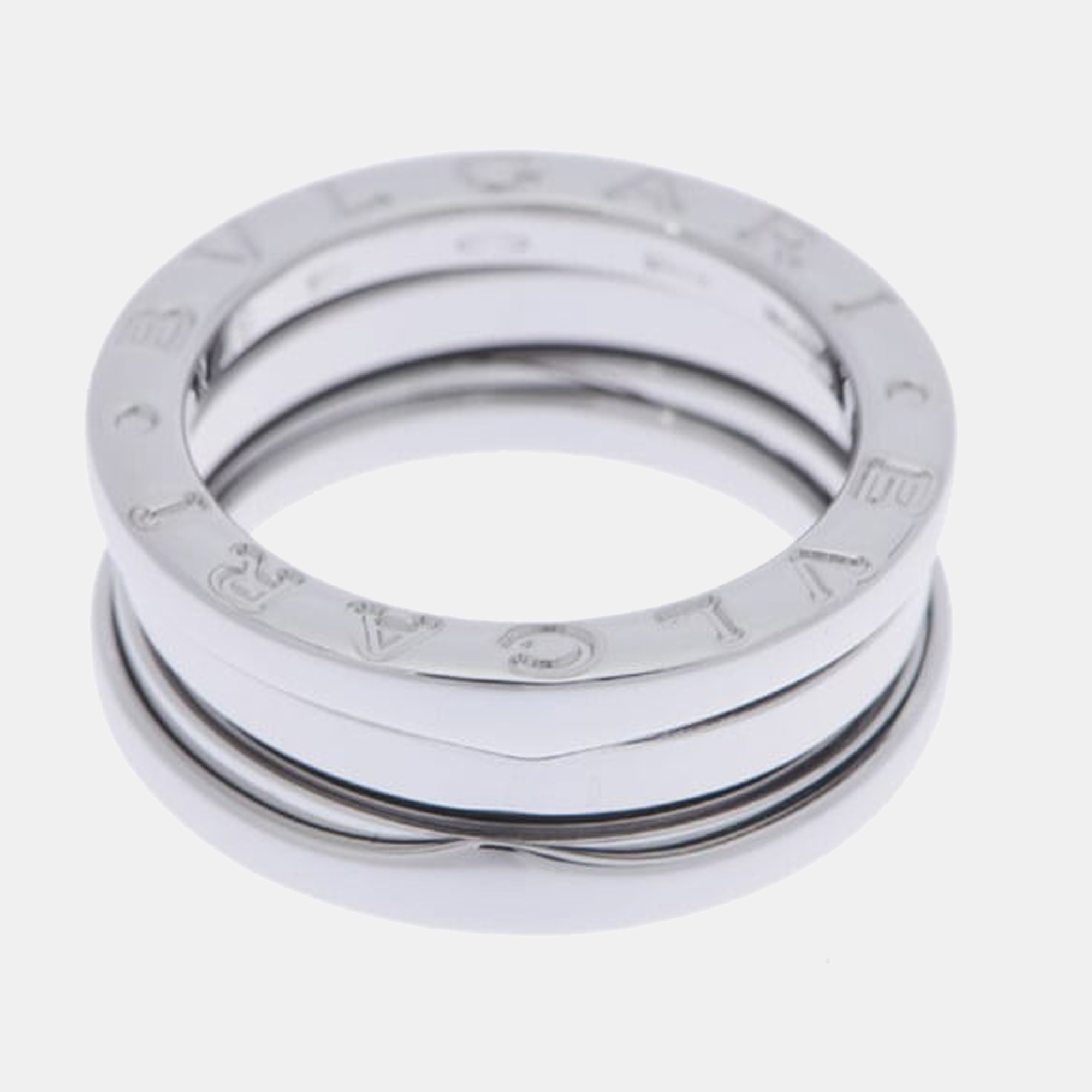 

Bvlgari B.Zero1 18K White Gold Ring EU 48