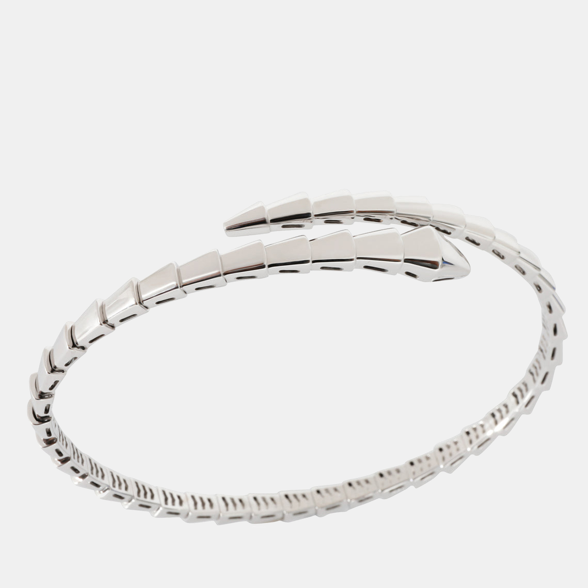 

BVLGARI Serpenti Viper Bracelet in 18k White Gold, Size