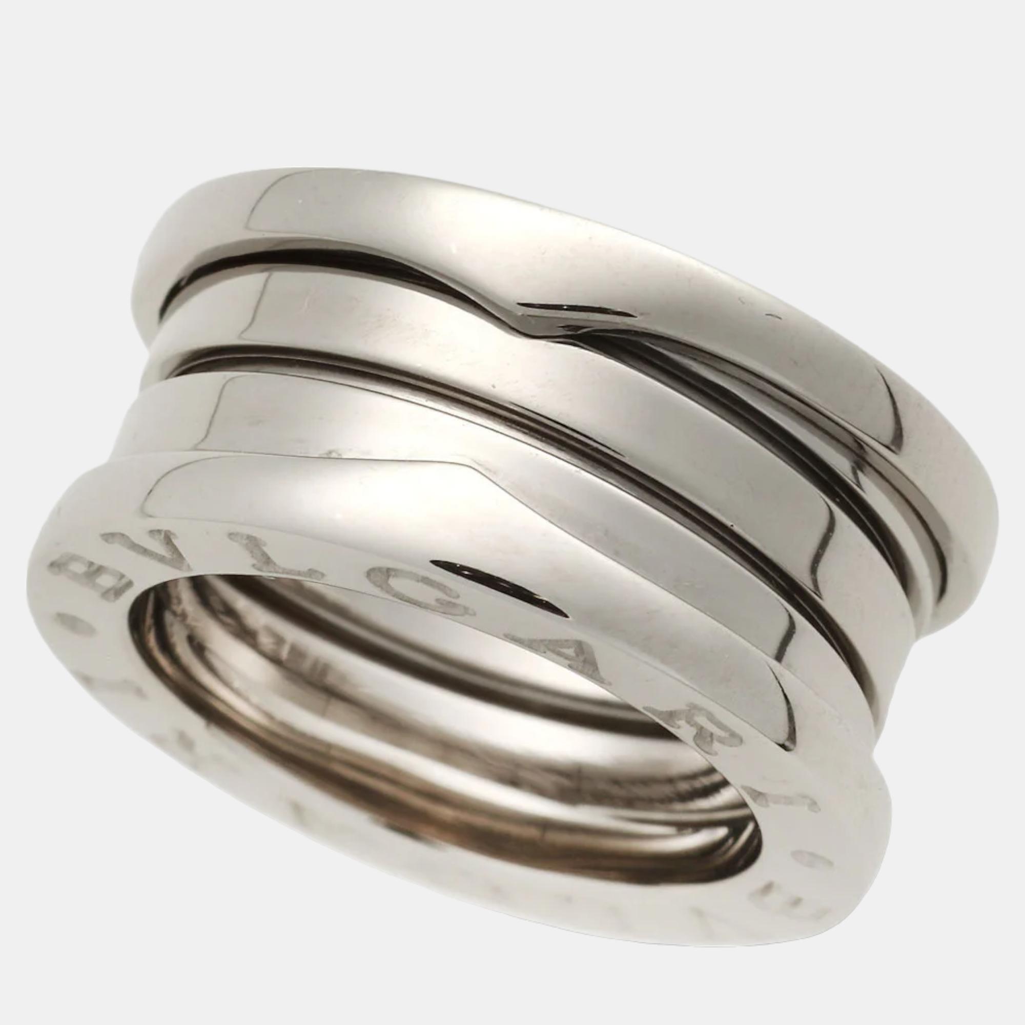 

Bvlgari B.Zero1 3-Band 18K White Gold Ring EU 45