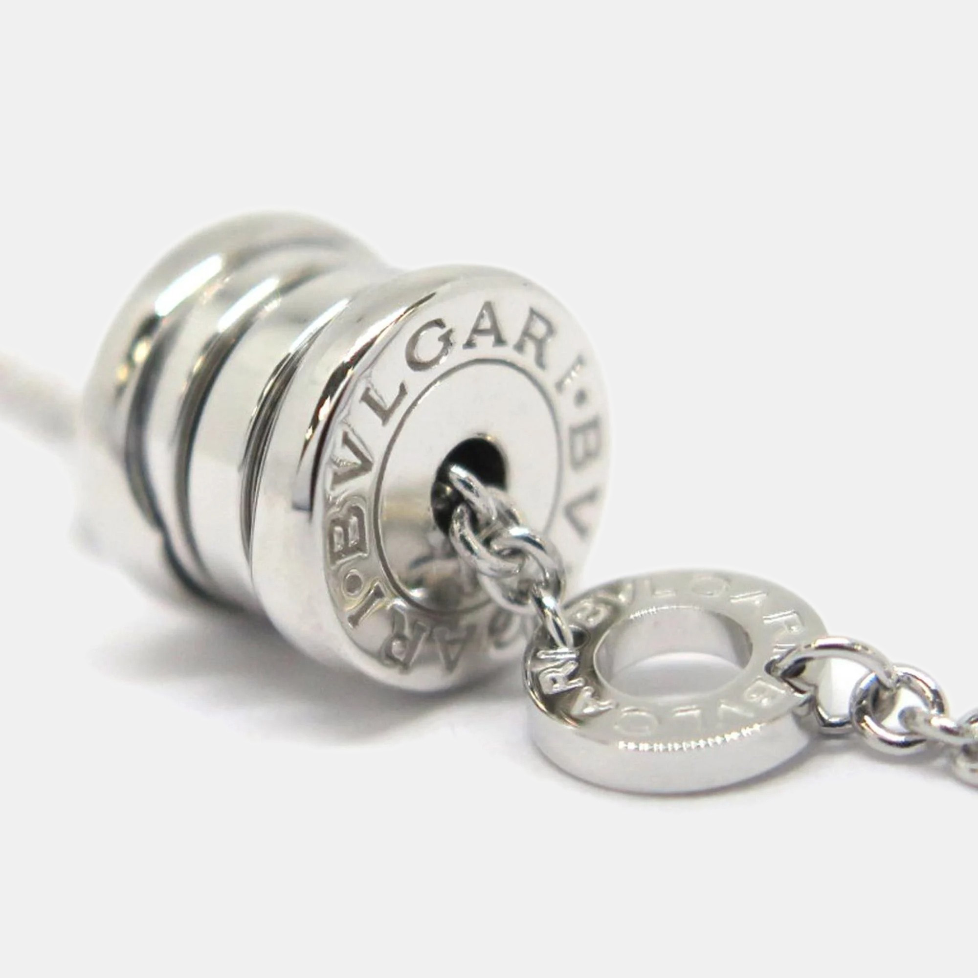 

Bvlgari B.Zero1 18K White Gold Bracelet 18, Silver