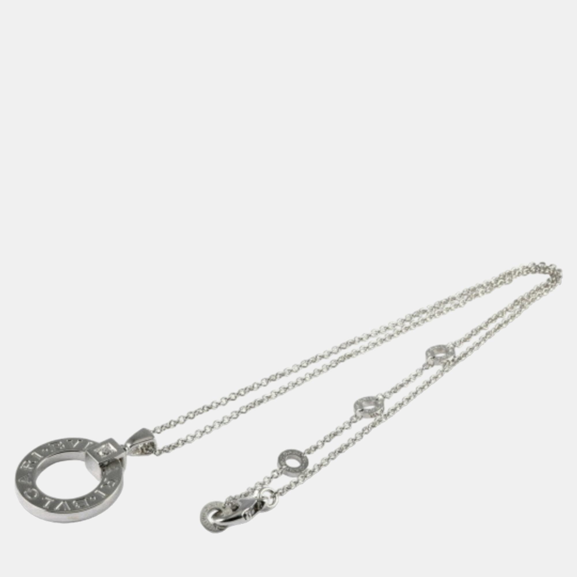 

Bvlgari Bvlgari Bvlgari 18K White Gold Diamond Necklace