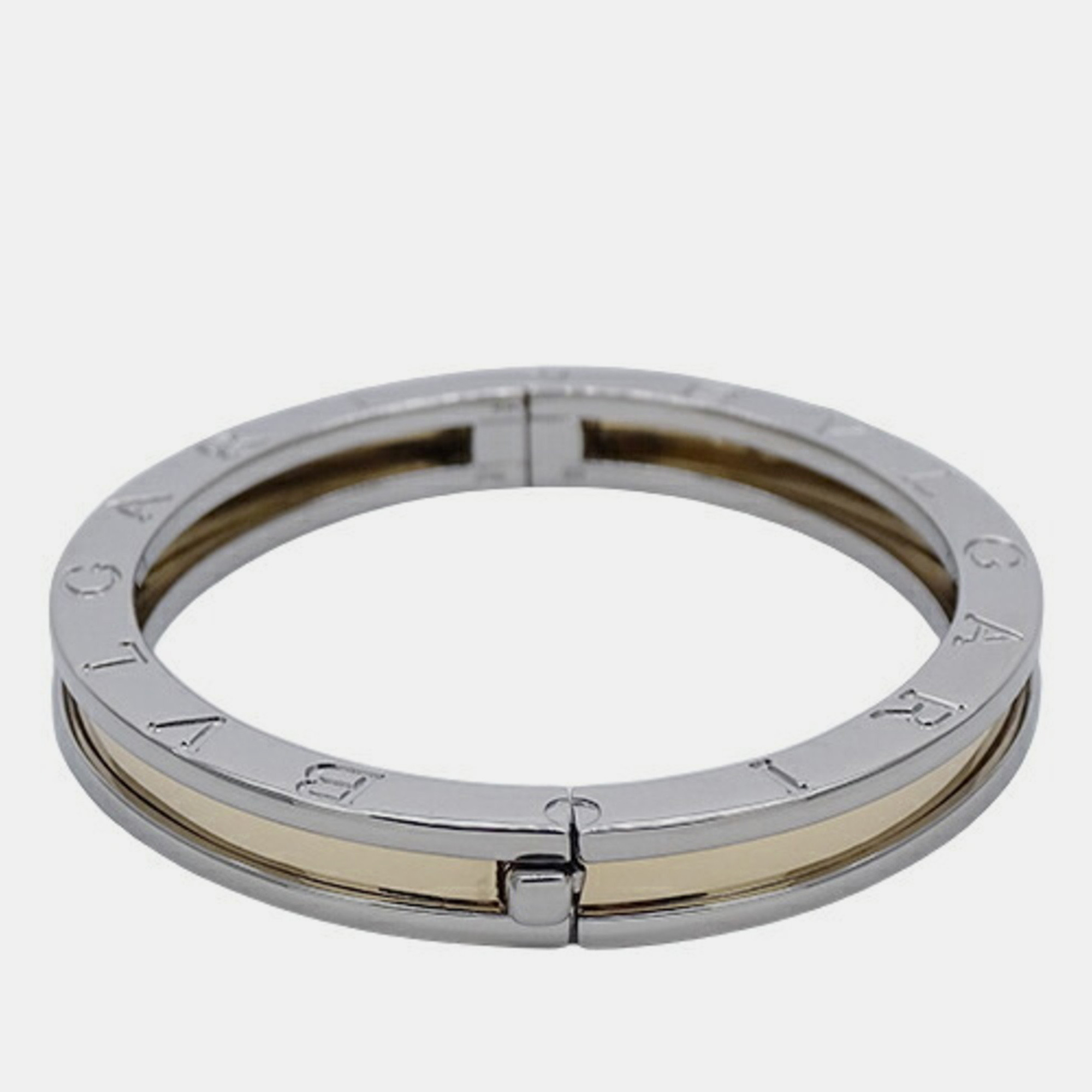 

Bvlgari B.Zero1 18K Yellow Gold Stainless Steel Bracelet 16.5
