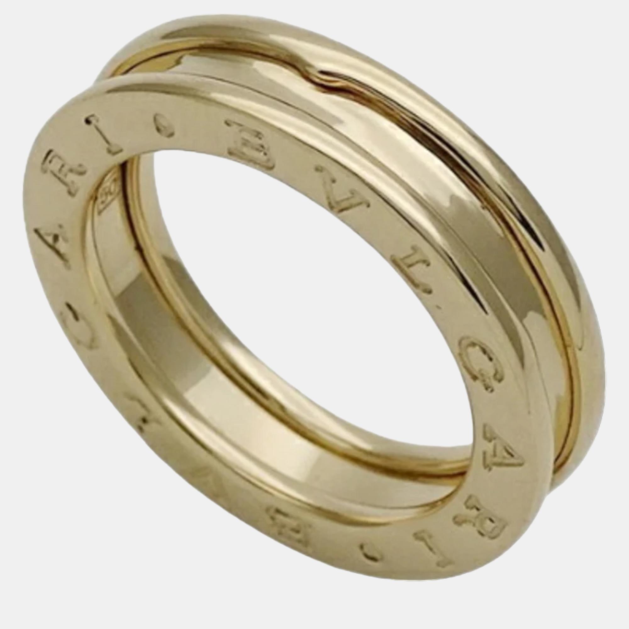 

Bvlgari B.Zero1 18K Yellow Gold Ring EU 50