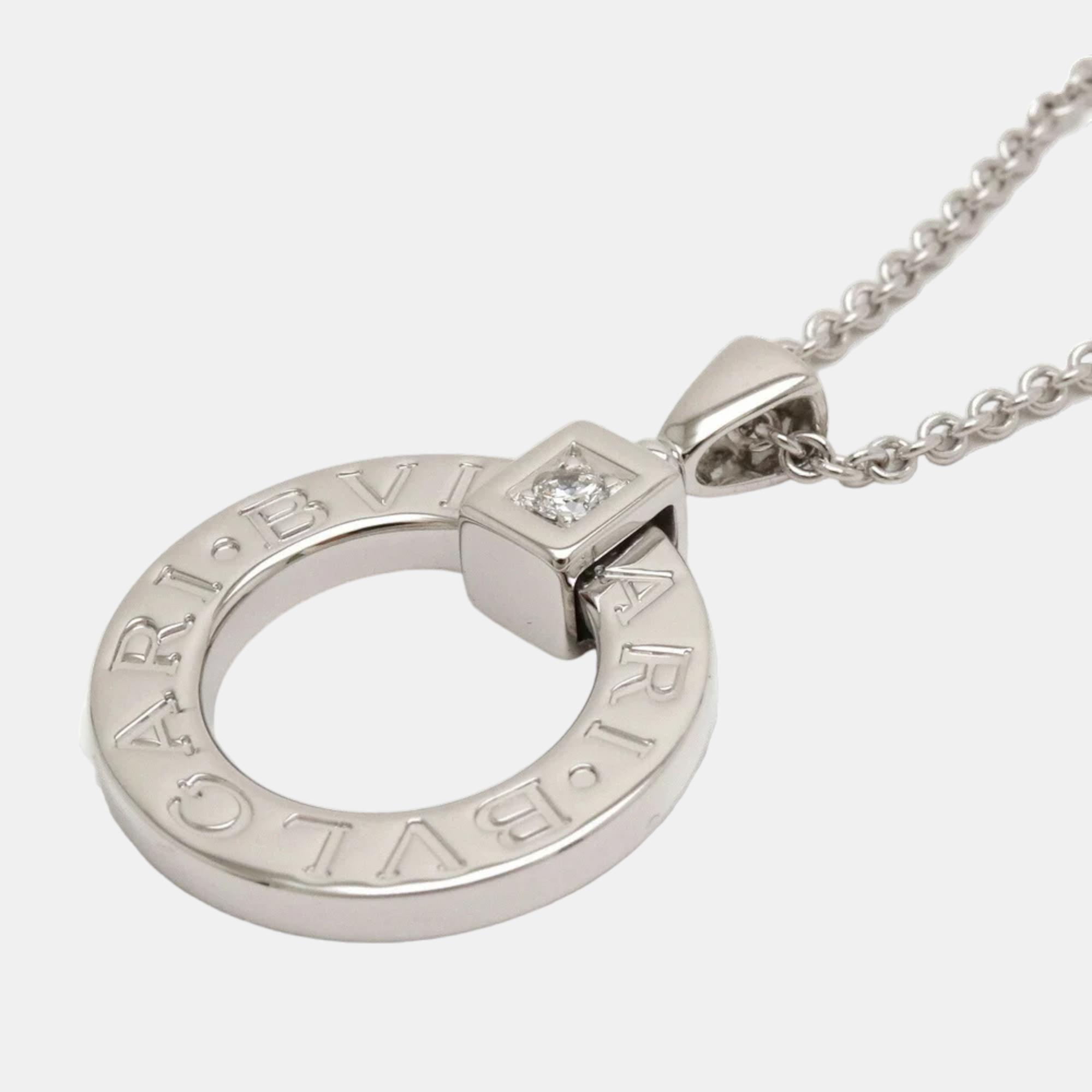

Bvlgari Bvlgari Bvlgari 18K White Gold Diamond Necklace