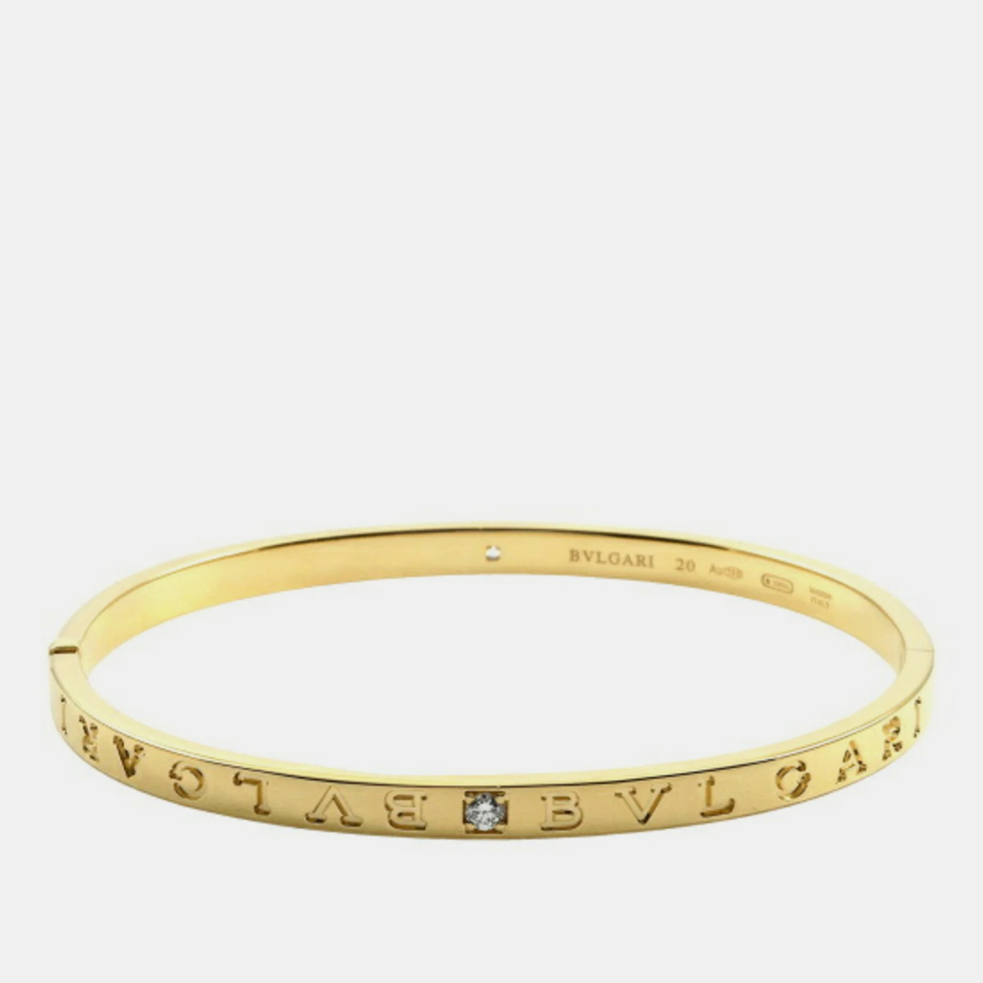 

Bvlgari Bvlgari Bvlgari 18K Yellow Gold Diamond Bracelet 20