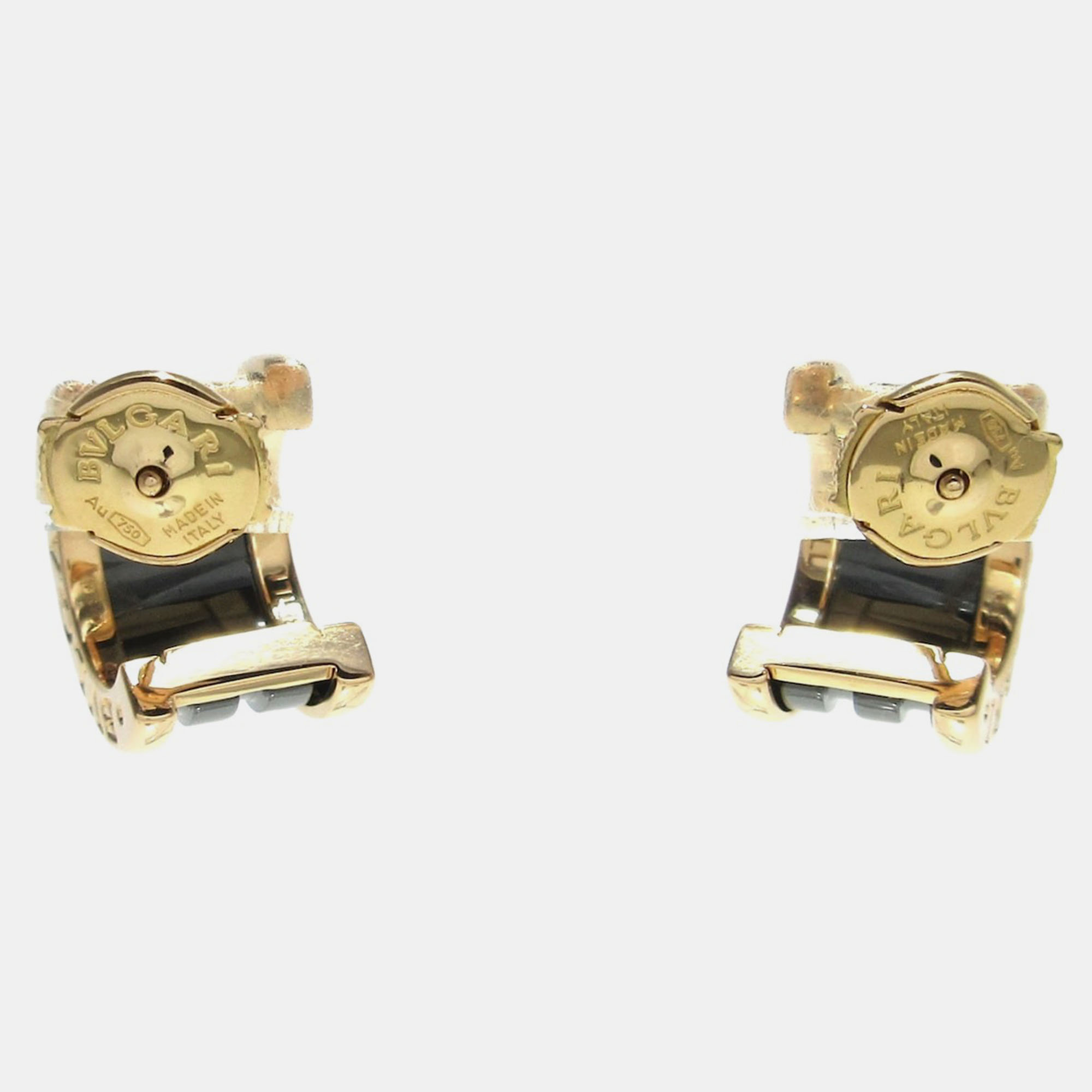 

Bvlgari B.Zero1 18K Rose Gold Ceramic Earrings
