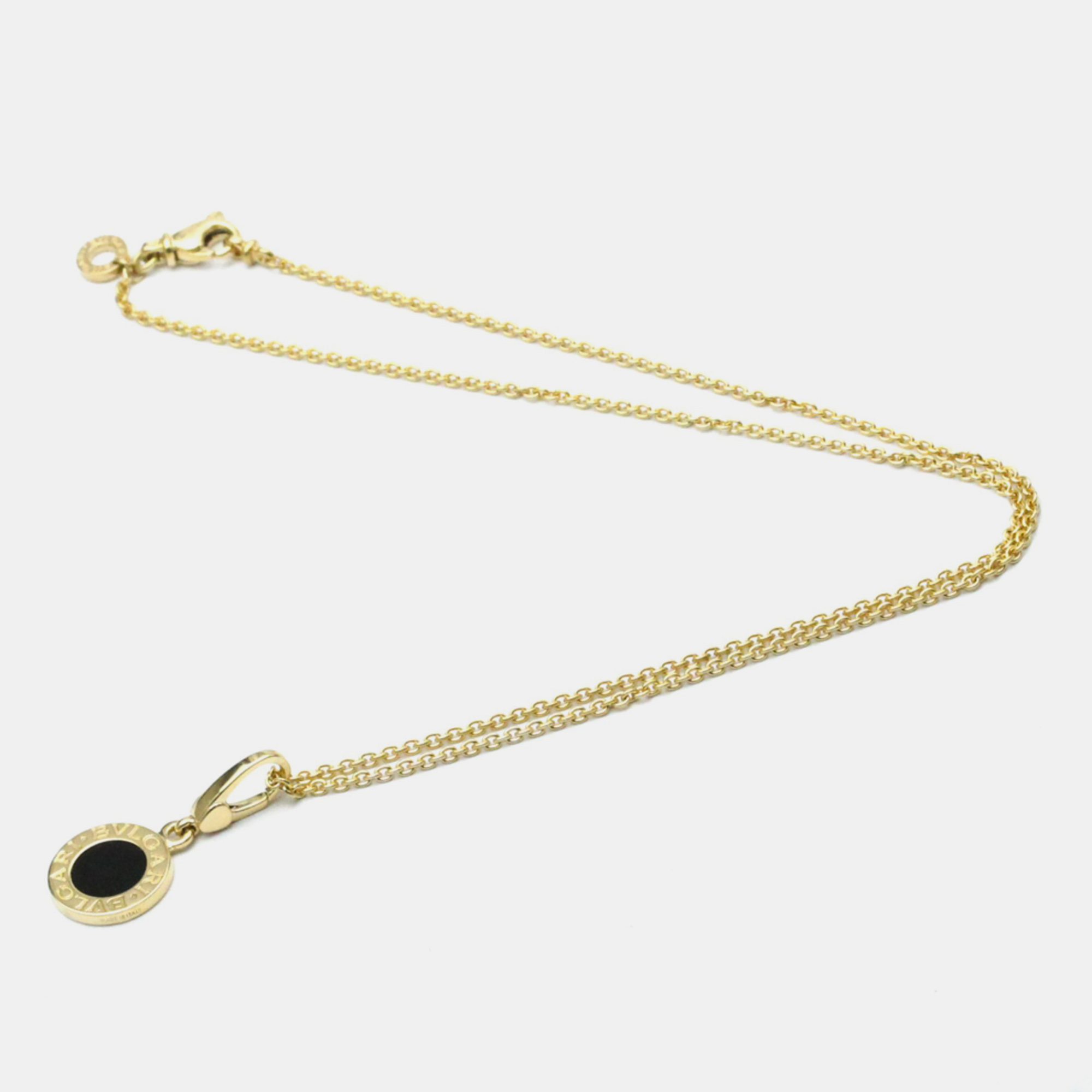 

Bvlgari 18K Yellow Gold Onyx Necklace
