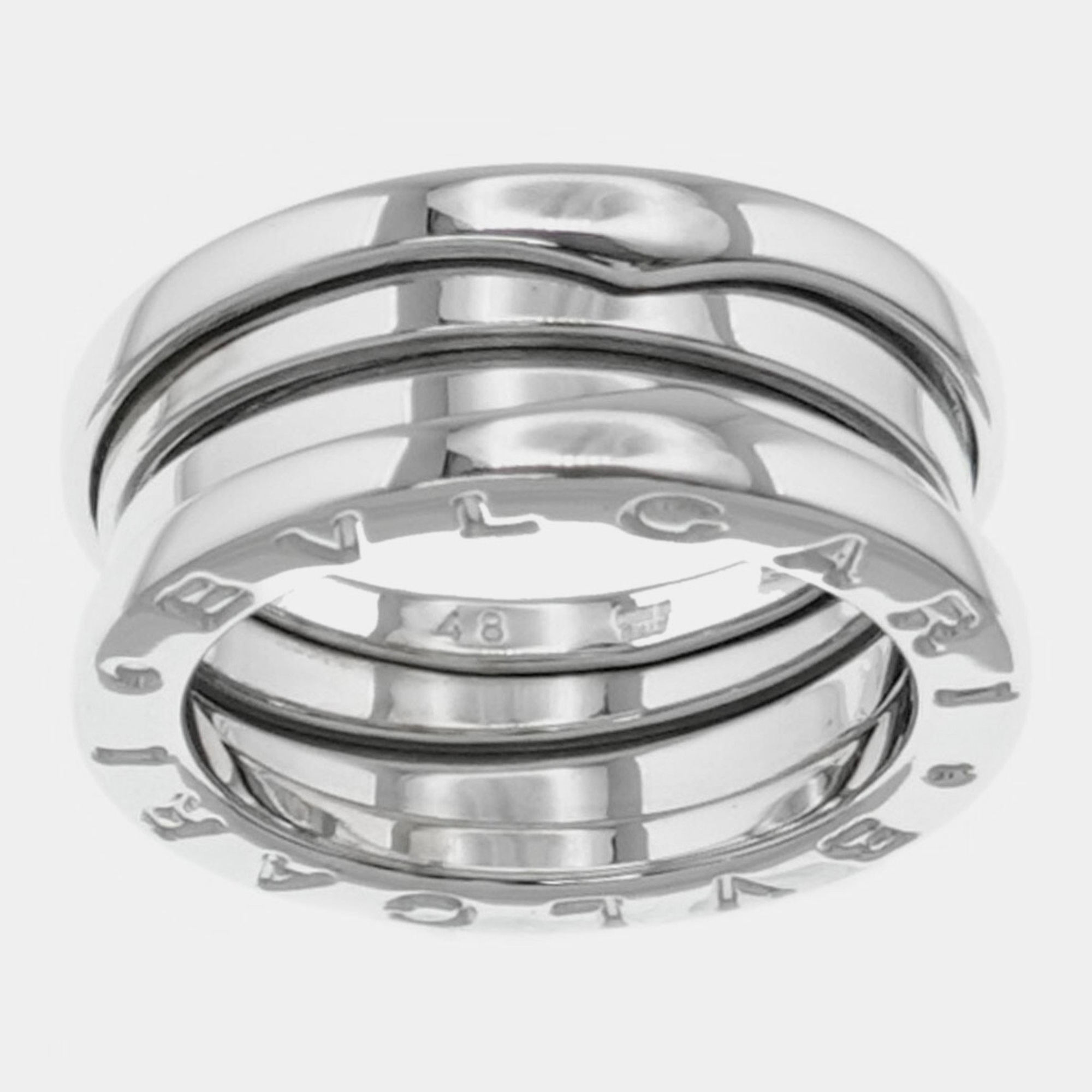 

Bvlgari B.Zero1 18K White Gold Ring EU 48