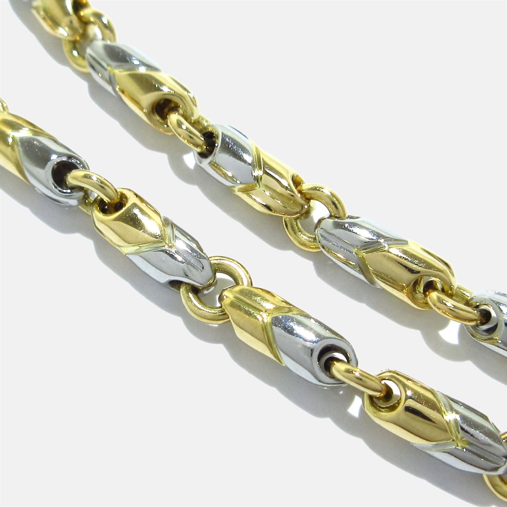 

Bvlgari Passo Doppio 18K Yellow Gold Stainless Steel Necklace