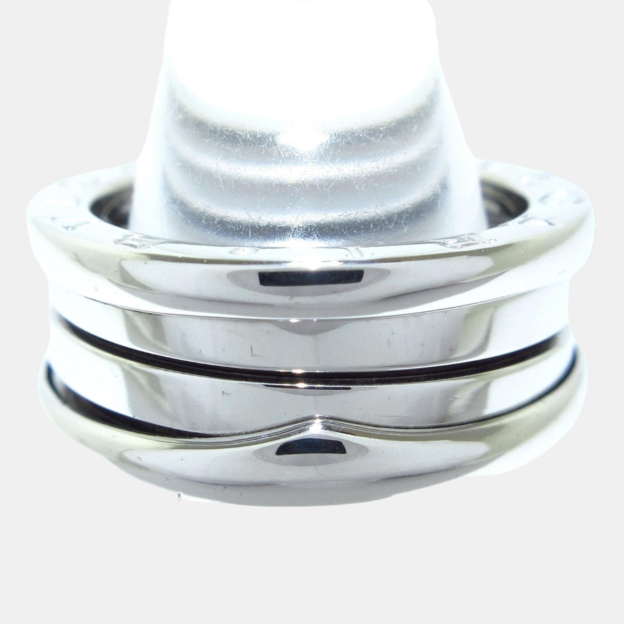 

Bvlgari B.zero1 18K White Gold Ring EU 52