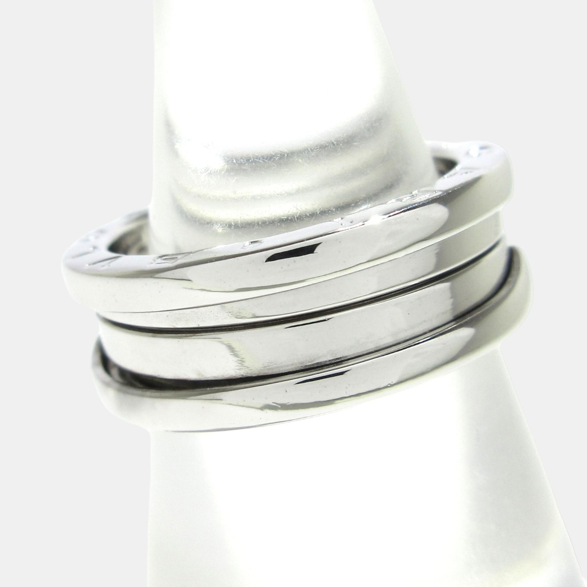 

Bvlgari B.zero1 18K White Gold Ring EU 52