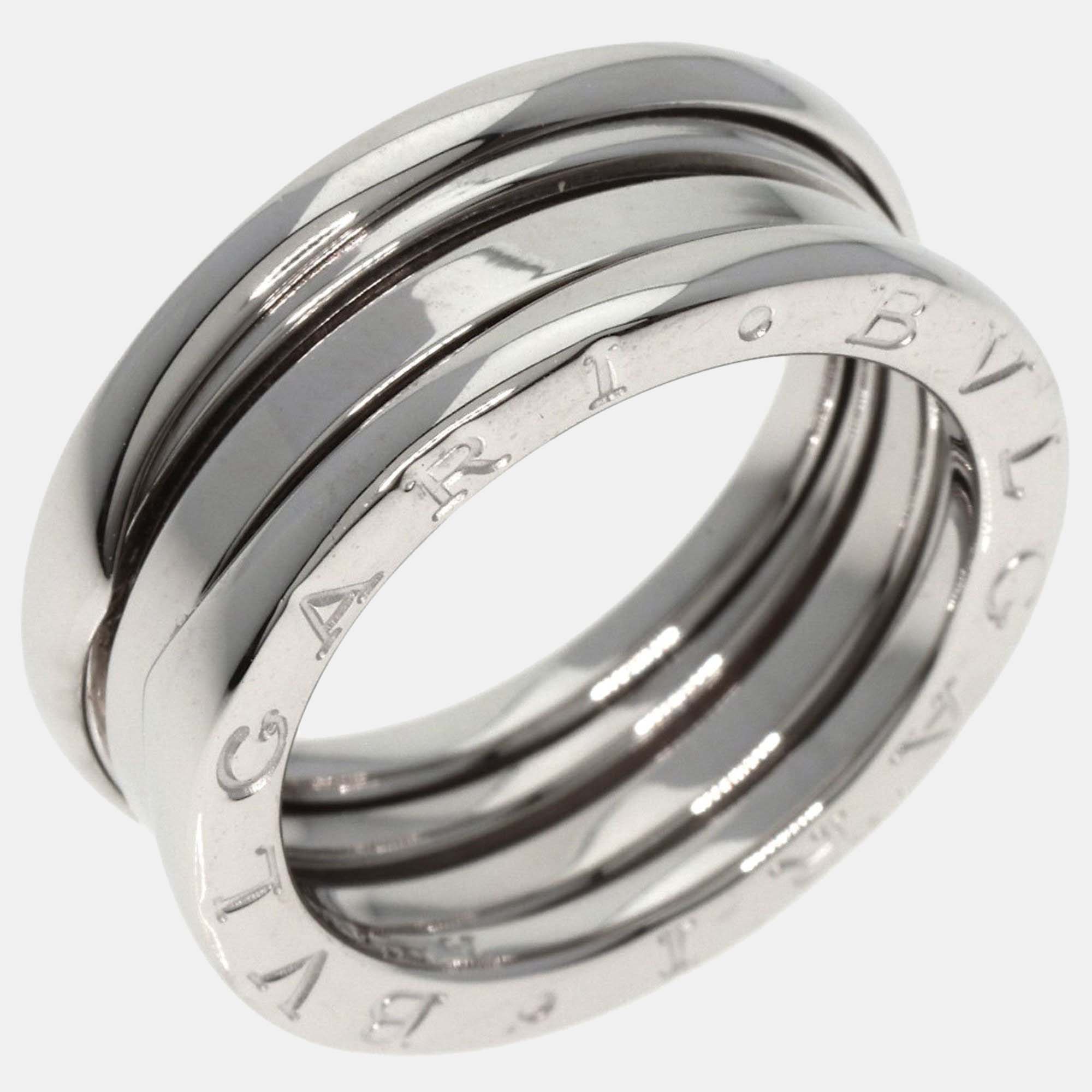 

Bvlgari B.Zero1 2-Band 18K White Gold EU 52