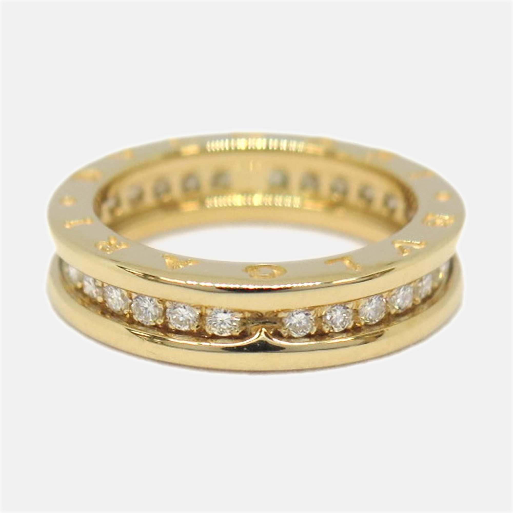 

Bvlgari B.Zero1 1-Band 18K Yellow Gold Diamond Ring EU 48