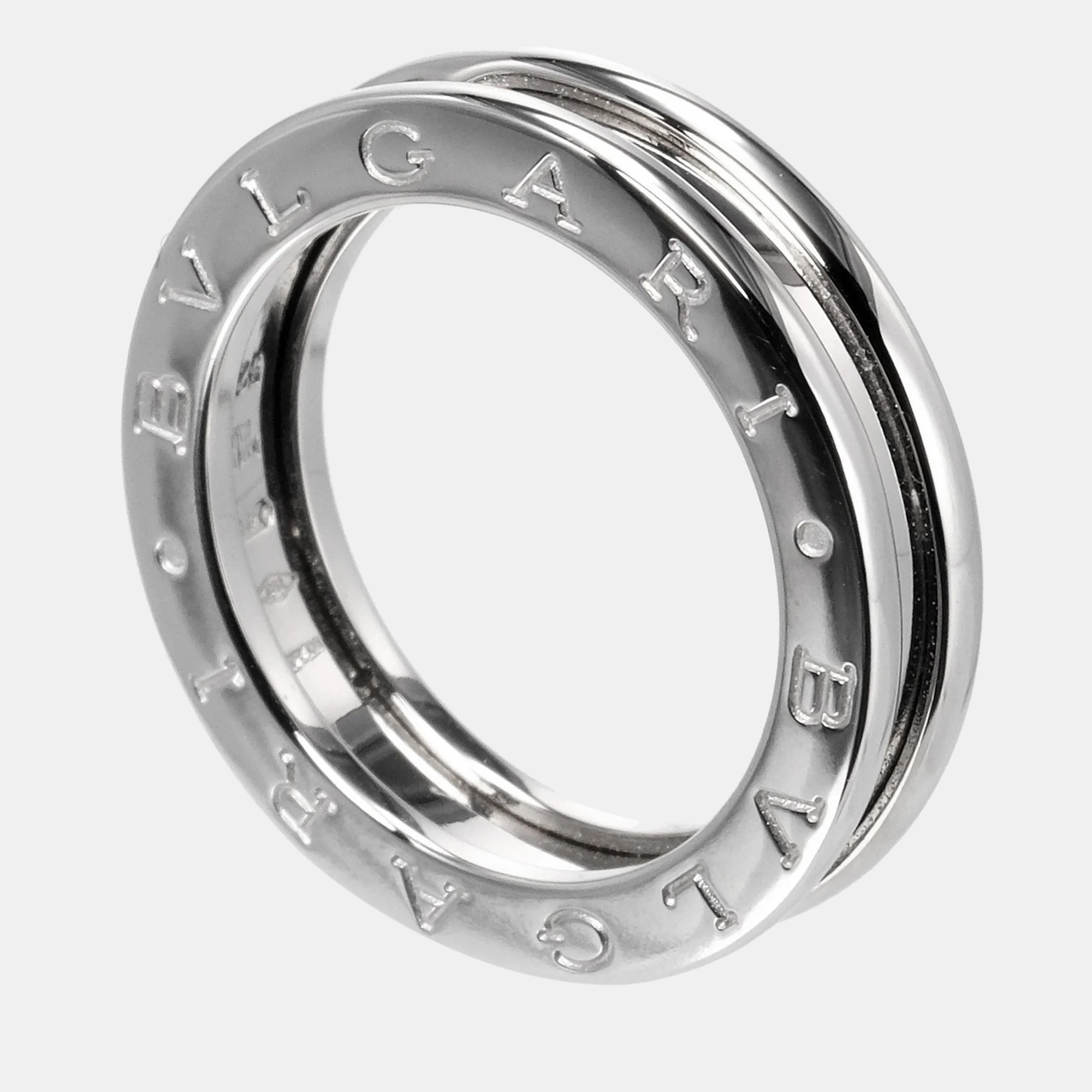 

Bvlgari B.Zero1 1-Band 18K White Gold Ring EU 52