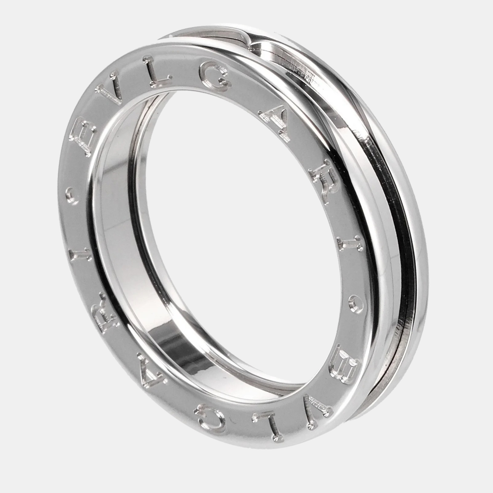 

Bvlgari B.Zero1 1-Band 18K White Gold Ring EU 55