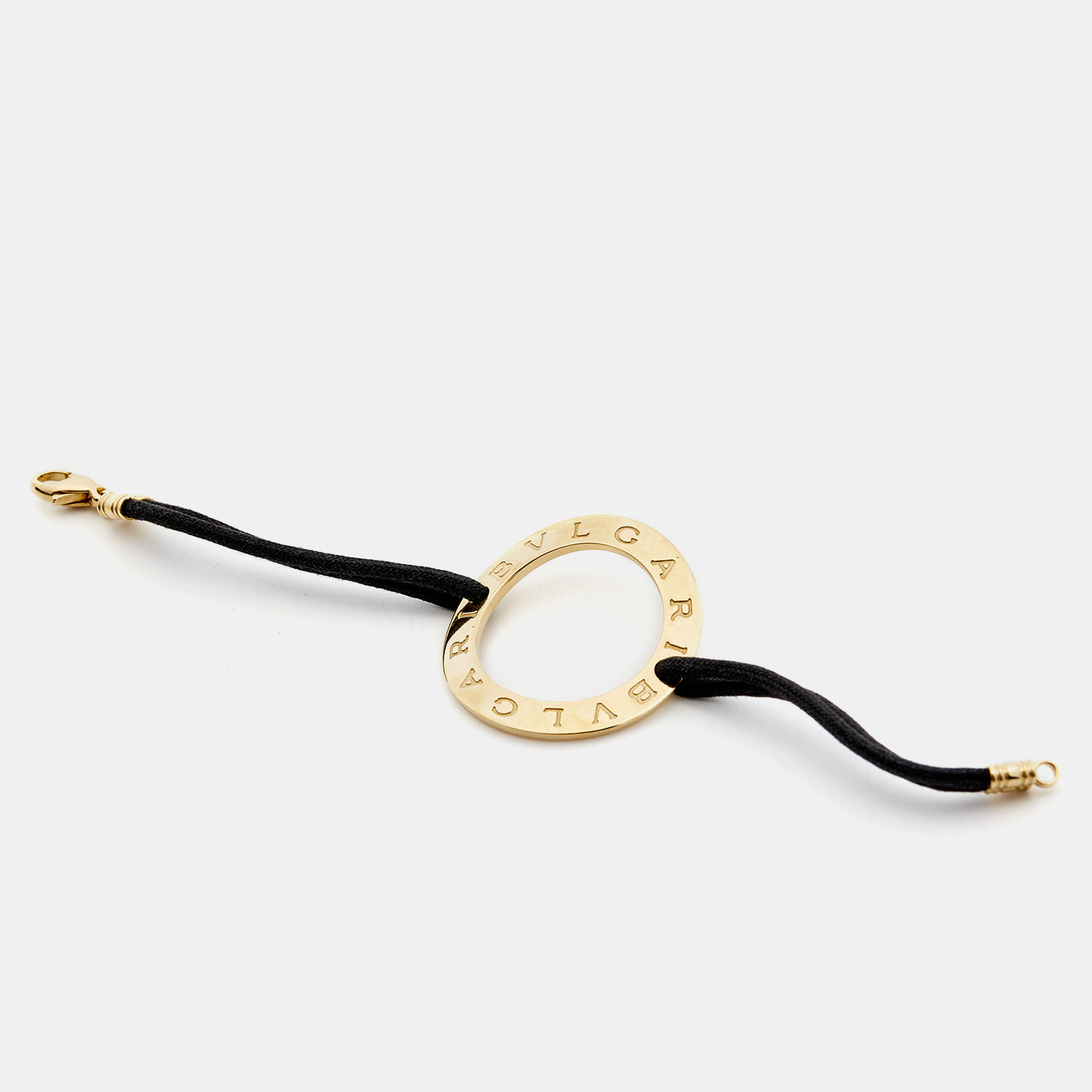 

Bvlgari Bvlgari Circle 18k Yellow Gold Cord Bracelet