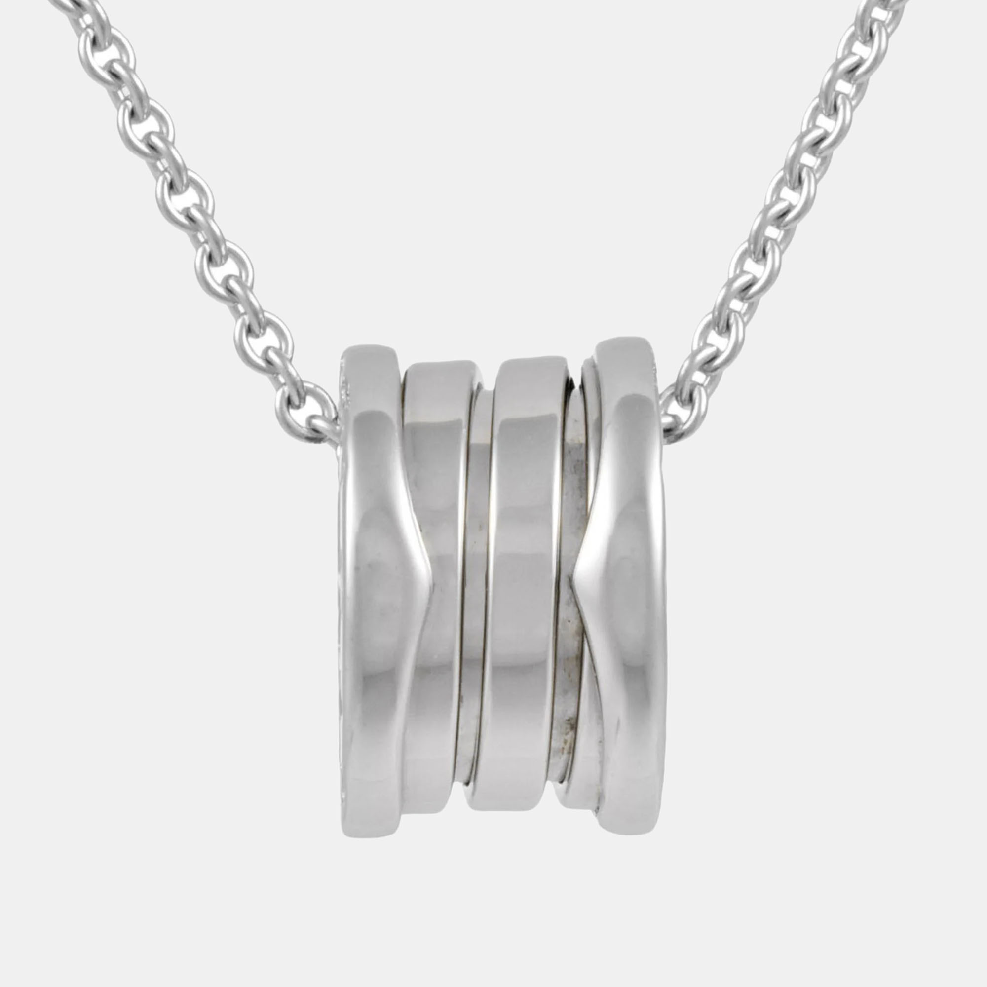 

Bvlgari 18K White Gold B.Zero1 Pendant Necklace