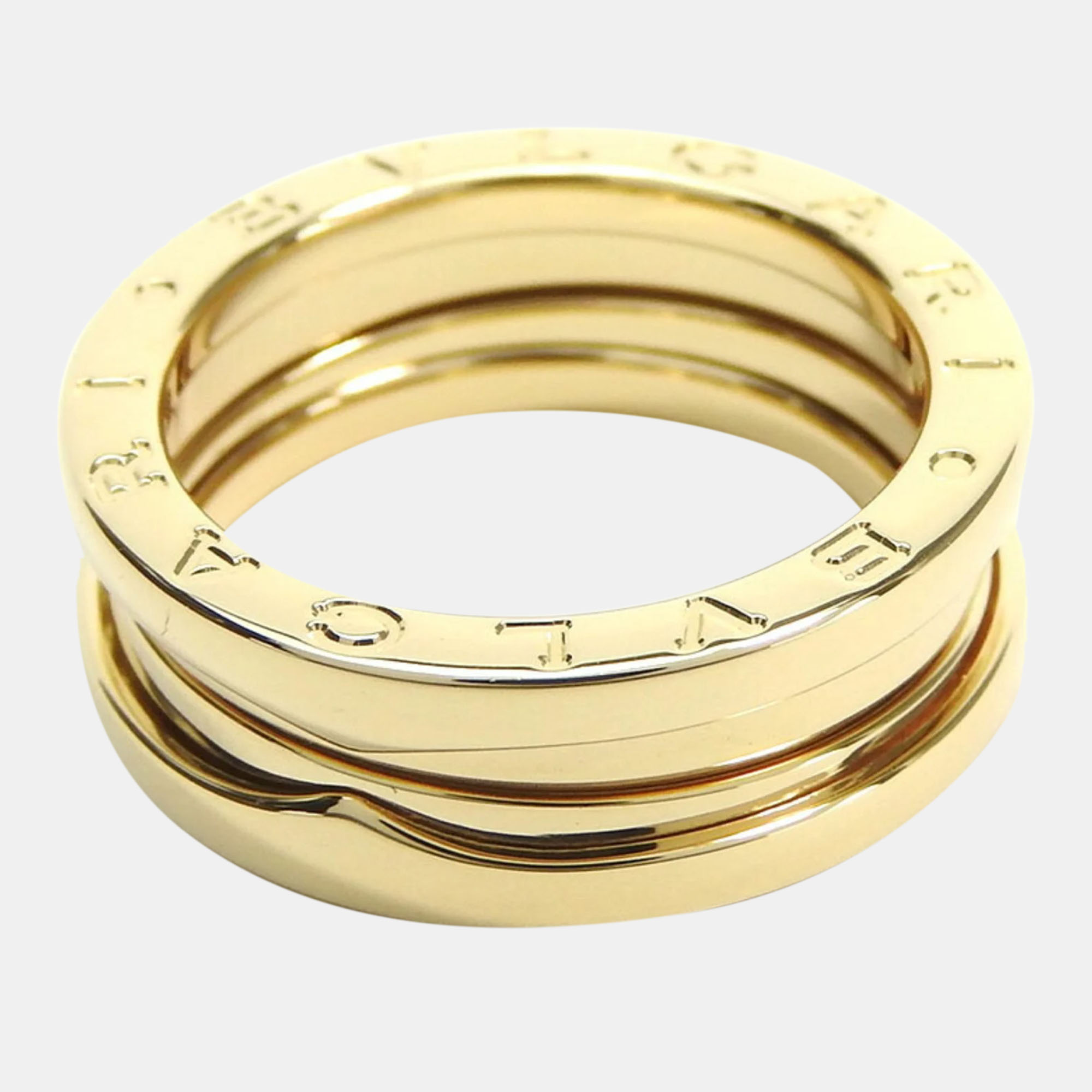 

Bvlgari 18K Yellow Gold B.Zero1 Band Ring EU 52