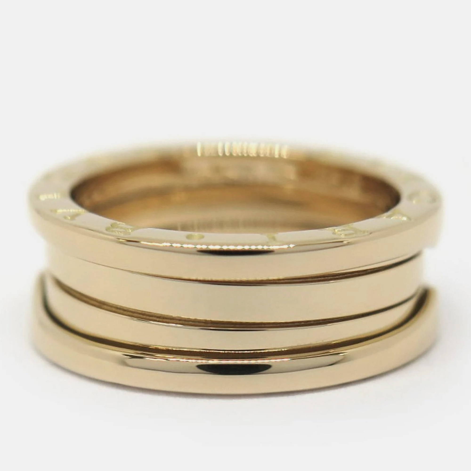 

Bvlgari 18K Yellow Gold B.Zero1 Band Ring EU 56