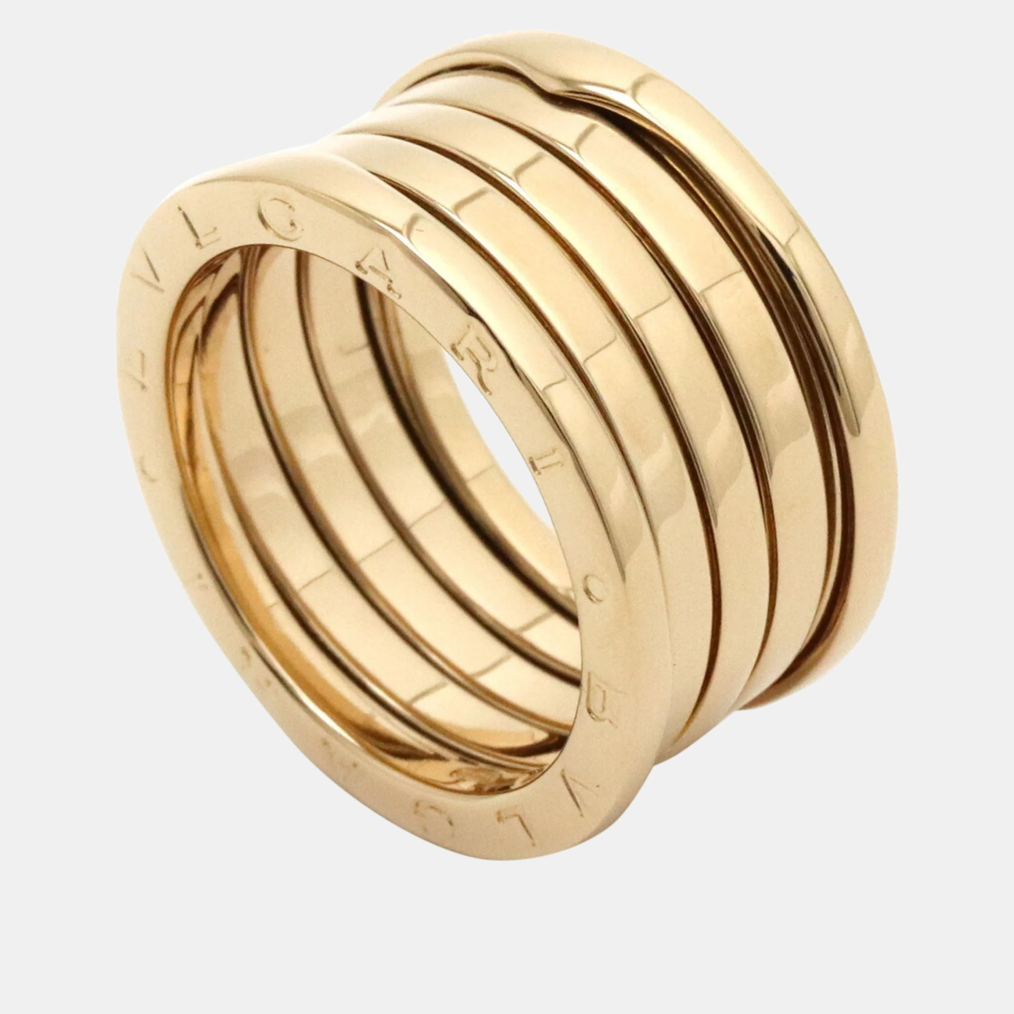 

Bvlgari 18K Yellow Gold B.Zero1 Band Ring EU 57