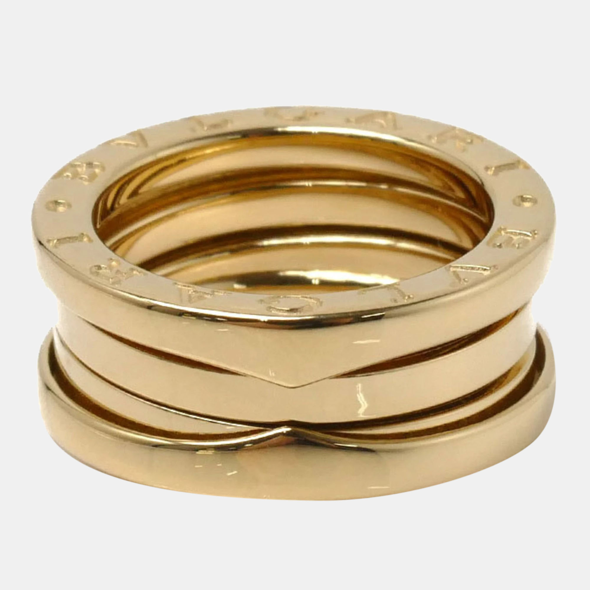 

Bvlgari 18K Yellow Gold B.Zero1 Band Ring EU 48