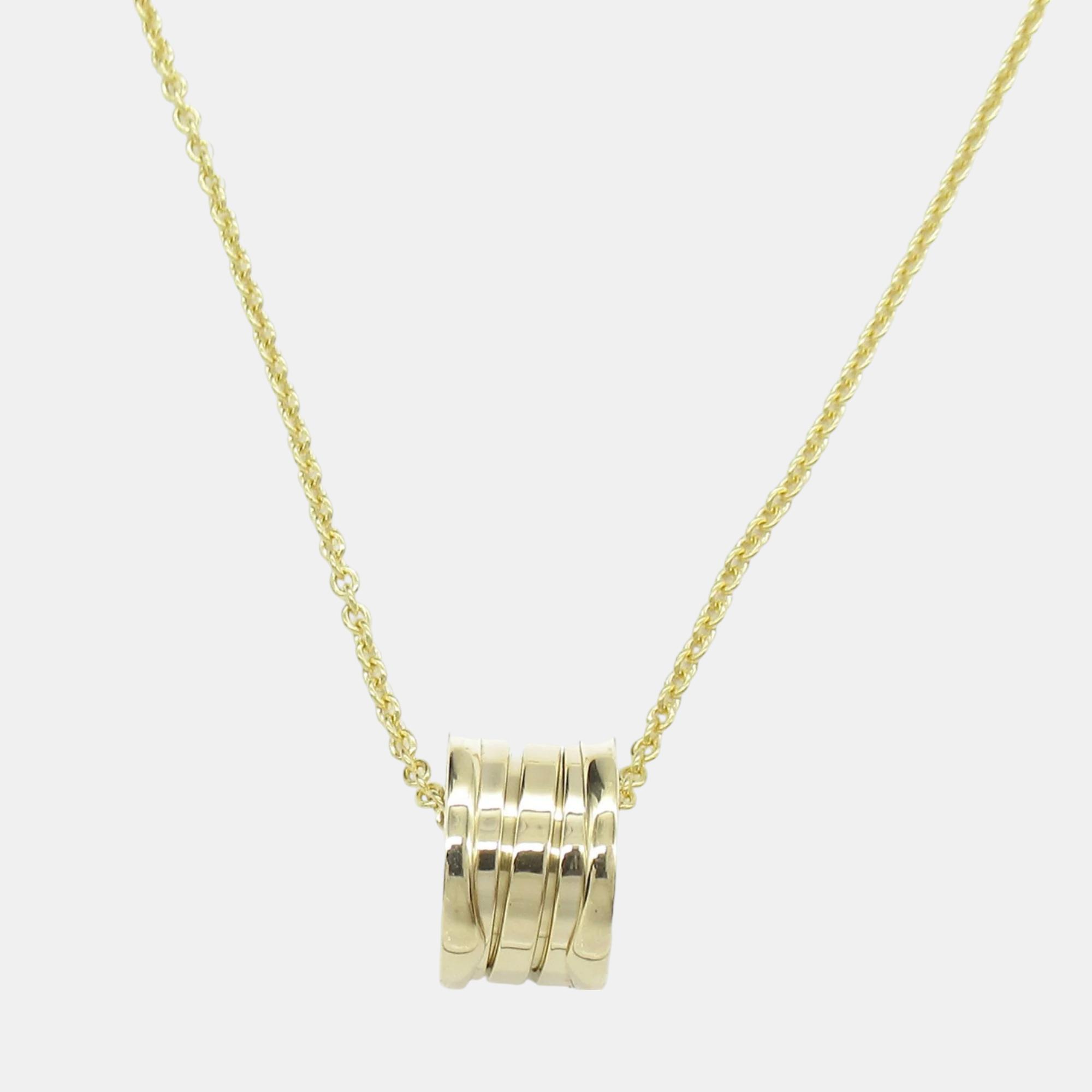 

Bvlgari 18K Yellow Gold B.Zero1 Pendant Necklace
