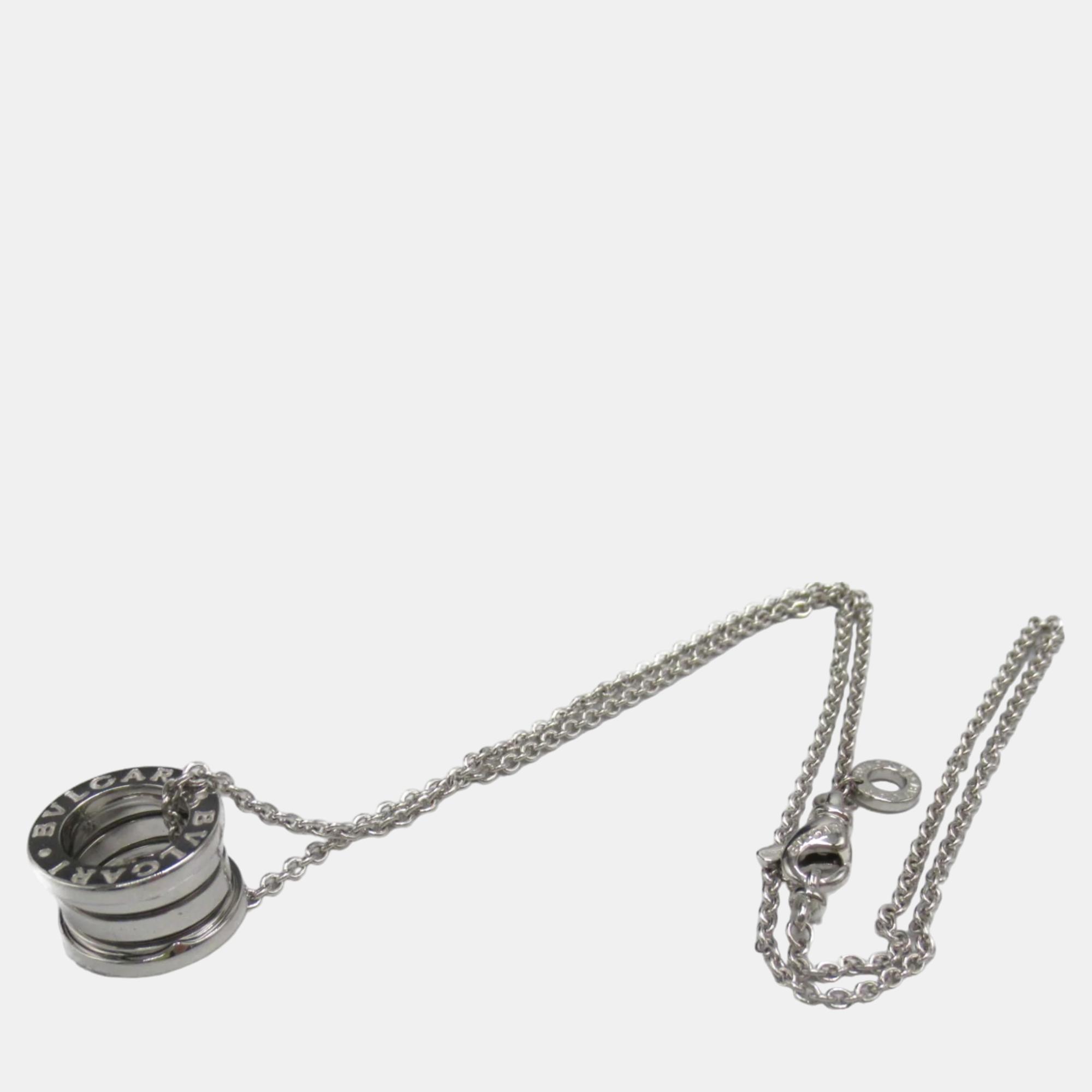 

Bvlgari 18K White Gold B.Zero1 Pendant Necklace