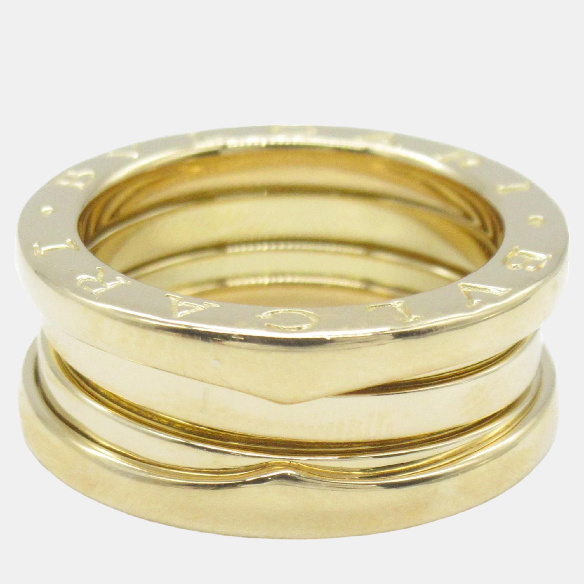 

Bvlgari 18K Yellow Gold B.Zero1 Band Ring EU 51