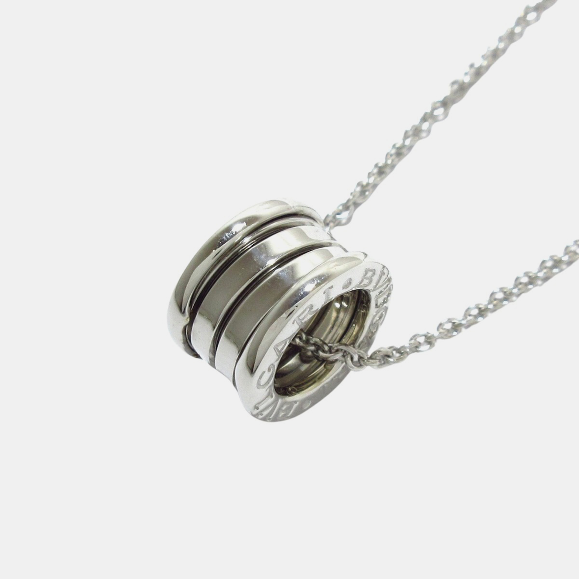 

Bvlgari 18K White Gold B.Zero1 Pendant Necklace