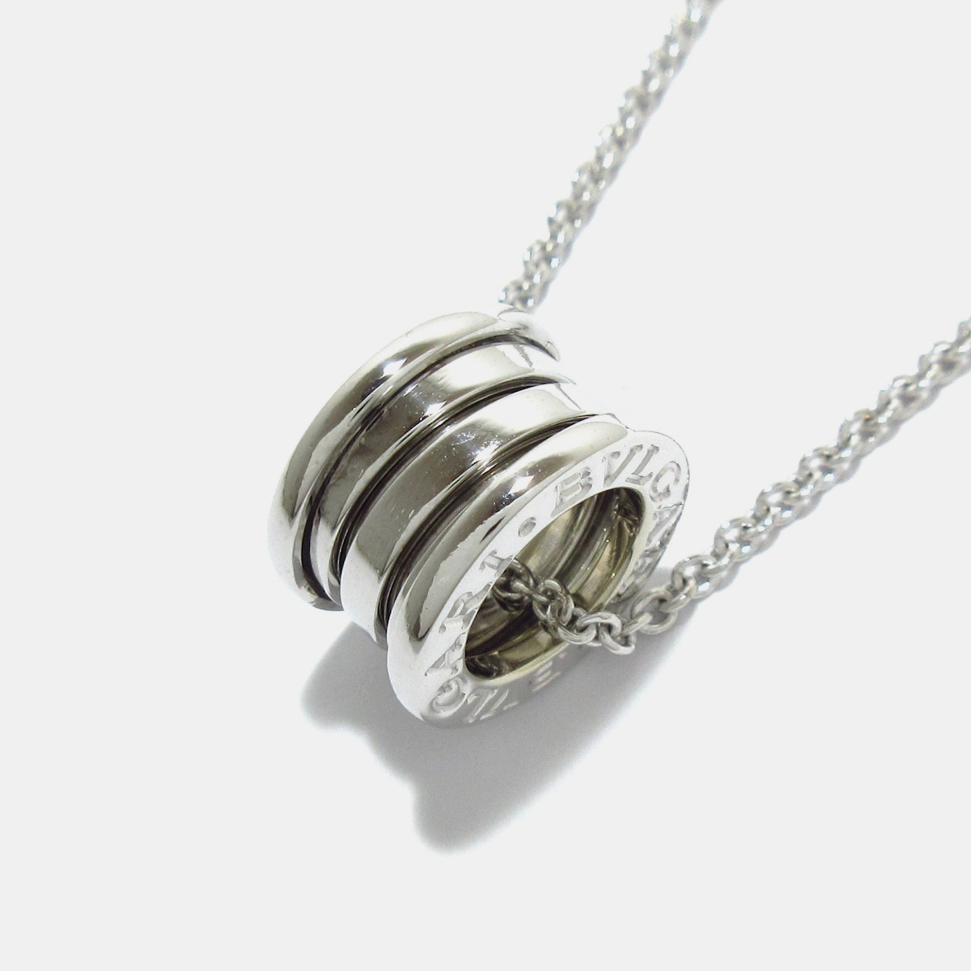 

Bvlgari 18K White Gold B.Zero1 Pendant Necklace