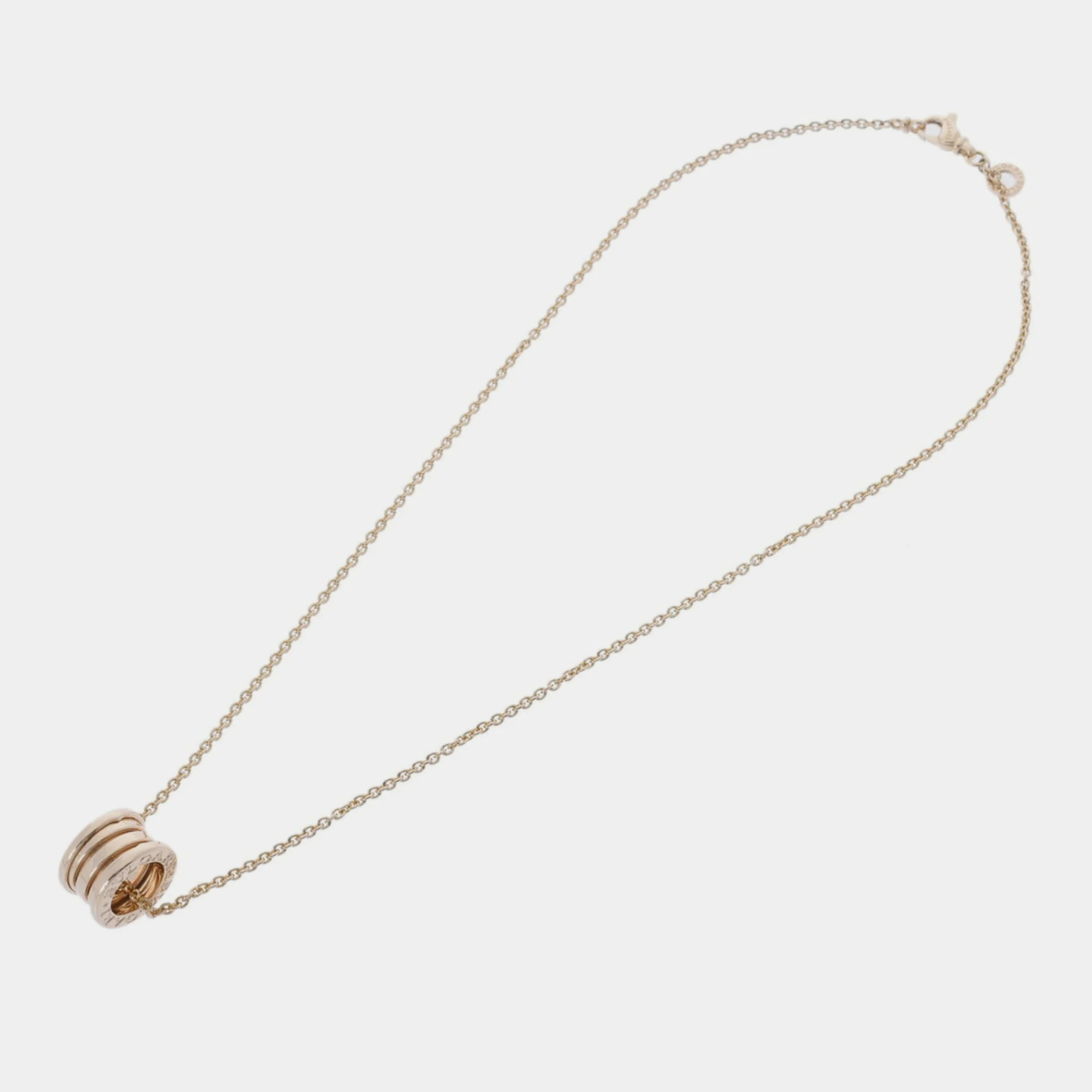 

Bvlgari 18K Yellow Gold B.Zero1 Pendant Necklace