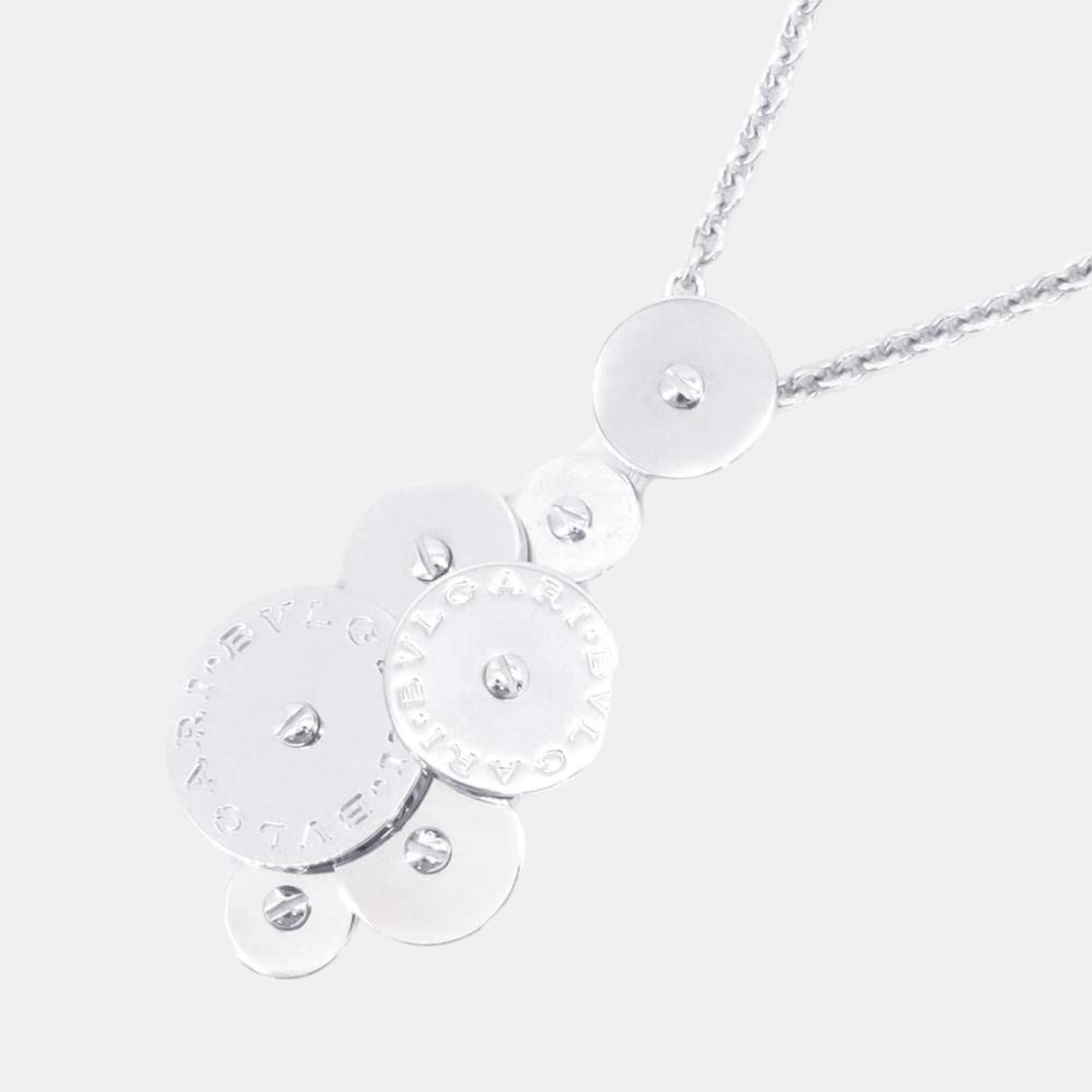 

Bvlgari 18K White Gold Cicladi Pendant Necklace