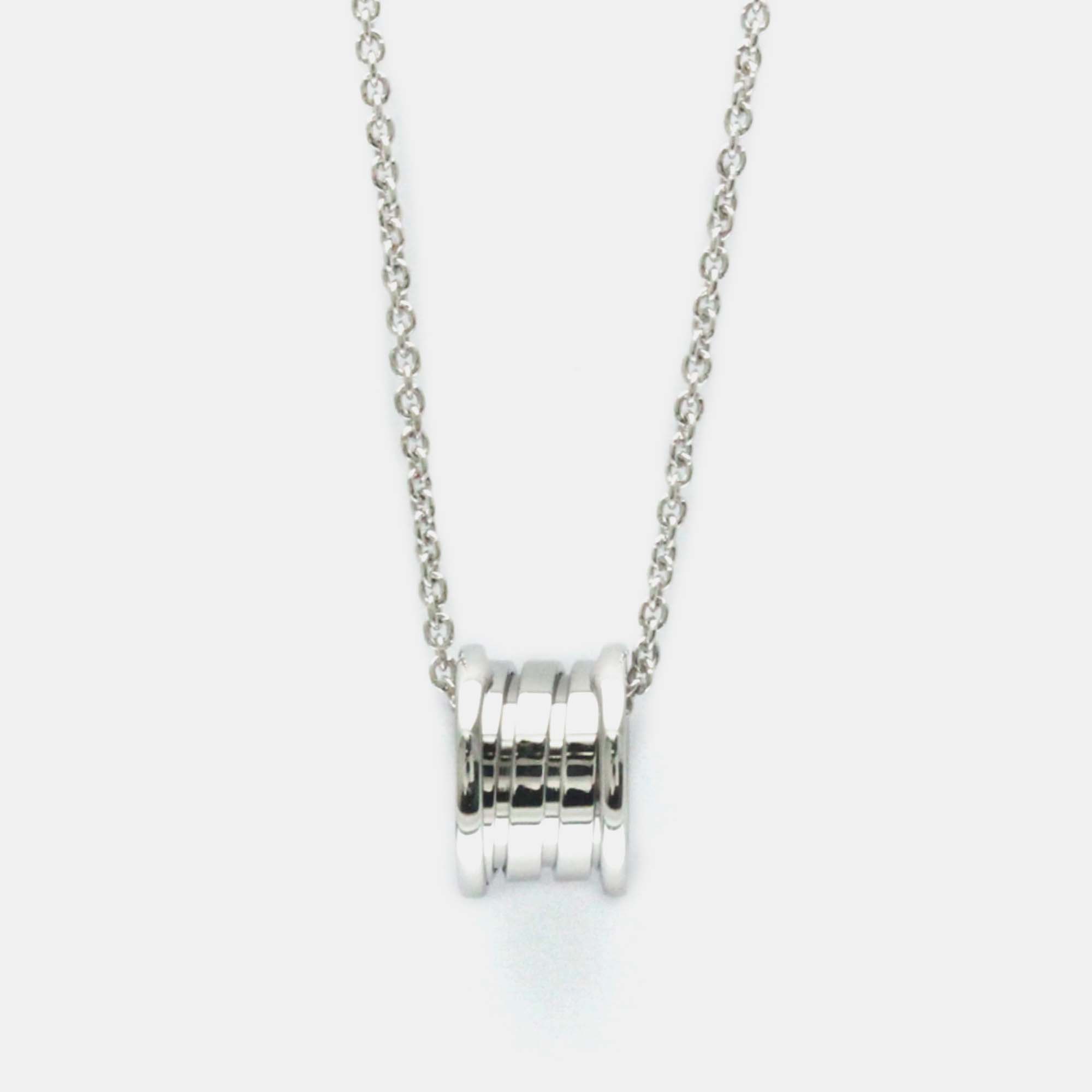 

Bvlgari 18K White Gold B.Zero1 Pendant Necklace