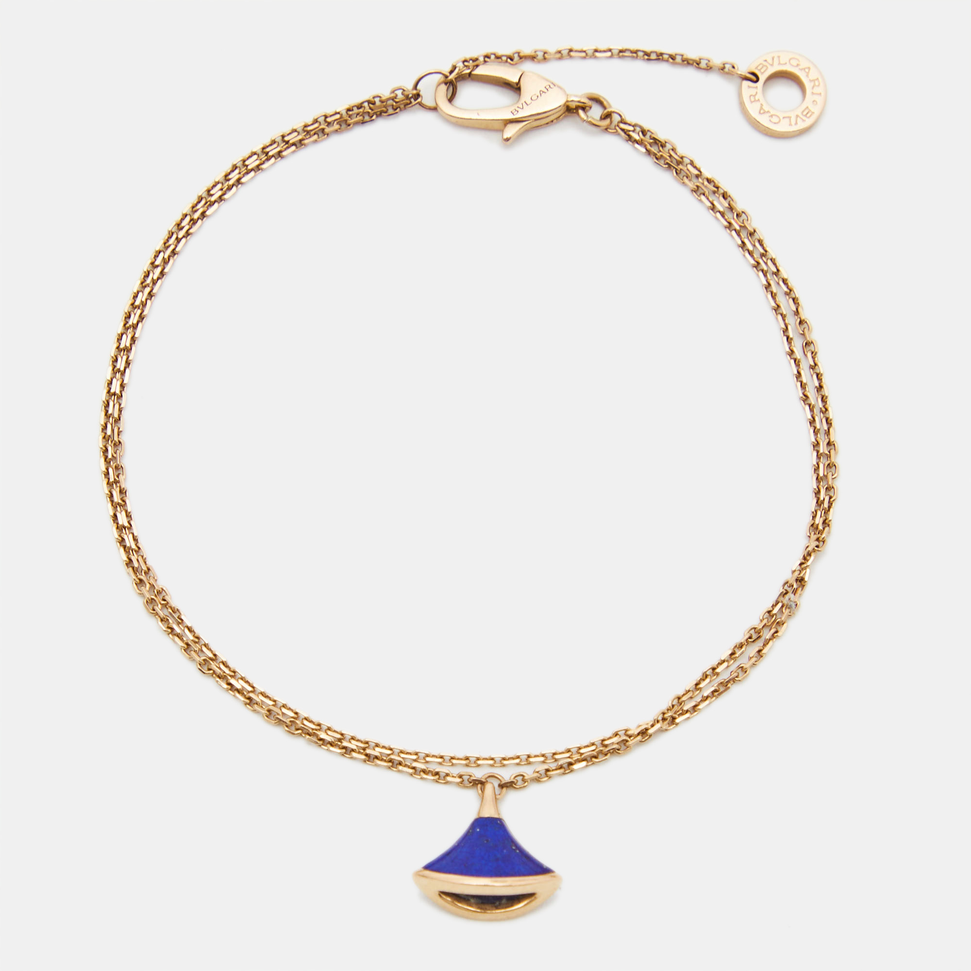 

Bvlgari Divas' Dream Lapis Lazuli 18k Rose Gold Bracelet SM
